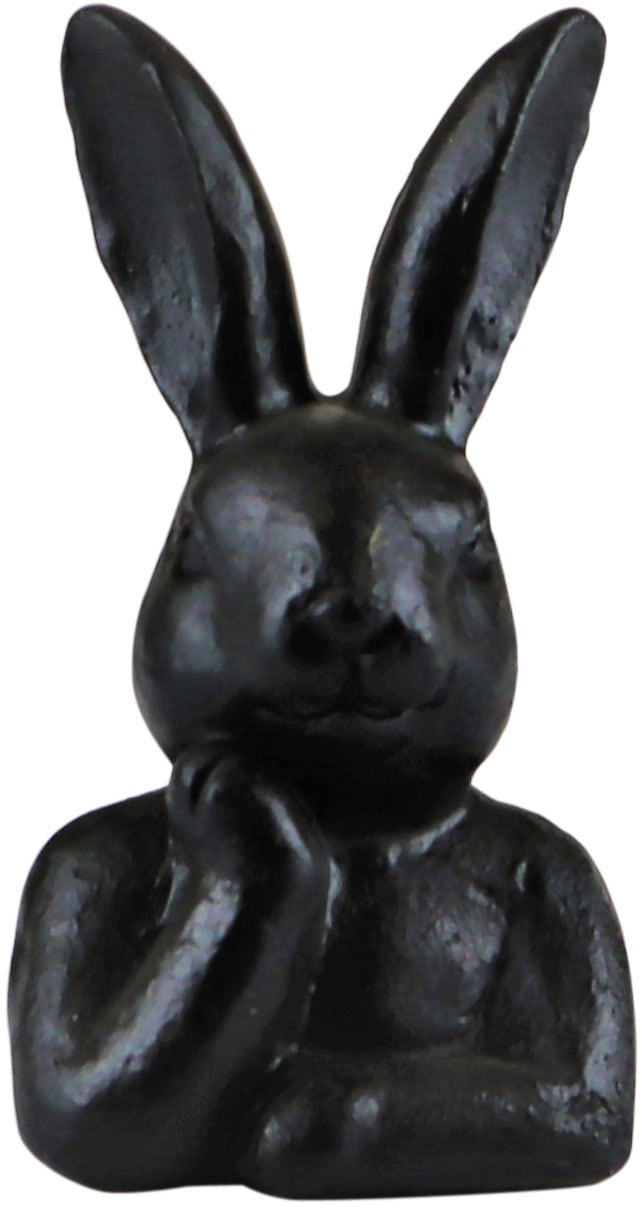Image of AM Design Dekofigur "Hasenbüste "Denker"" Osterdekoration aus Polyresin