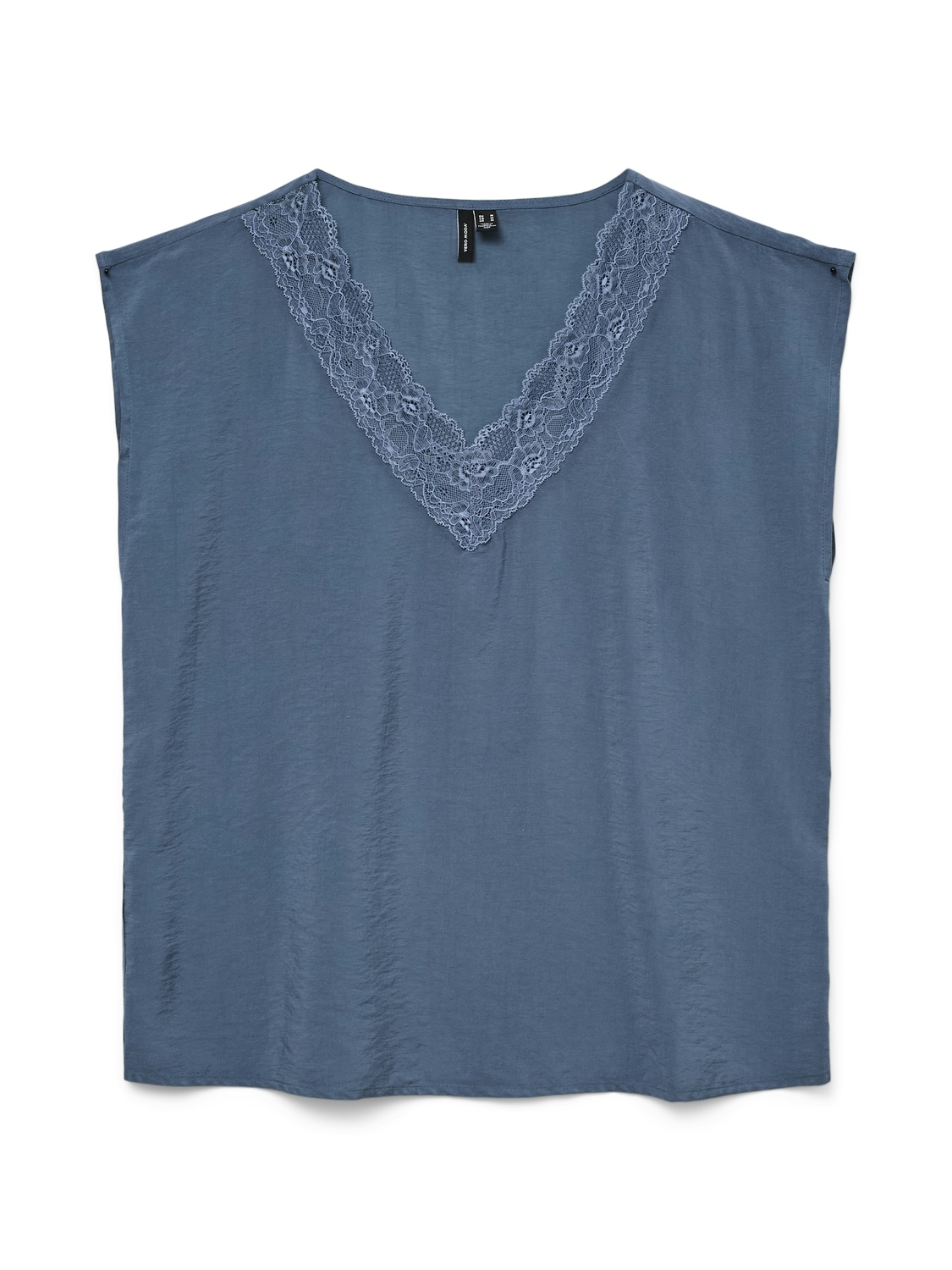 Vero Moda Spitzentop »VMSAFA SL V-NECK LACE TOP WVN GA NOOS«