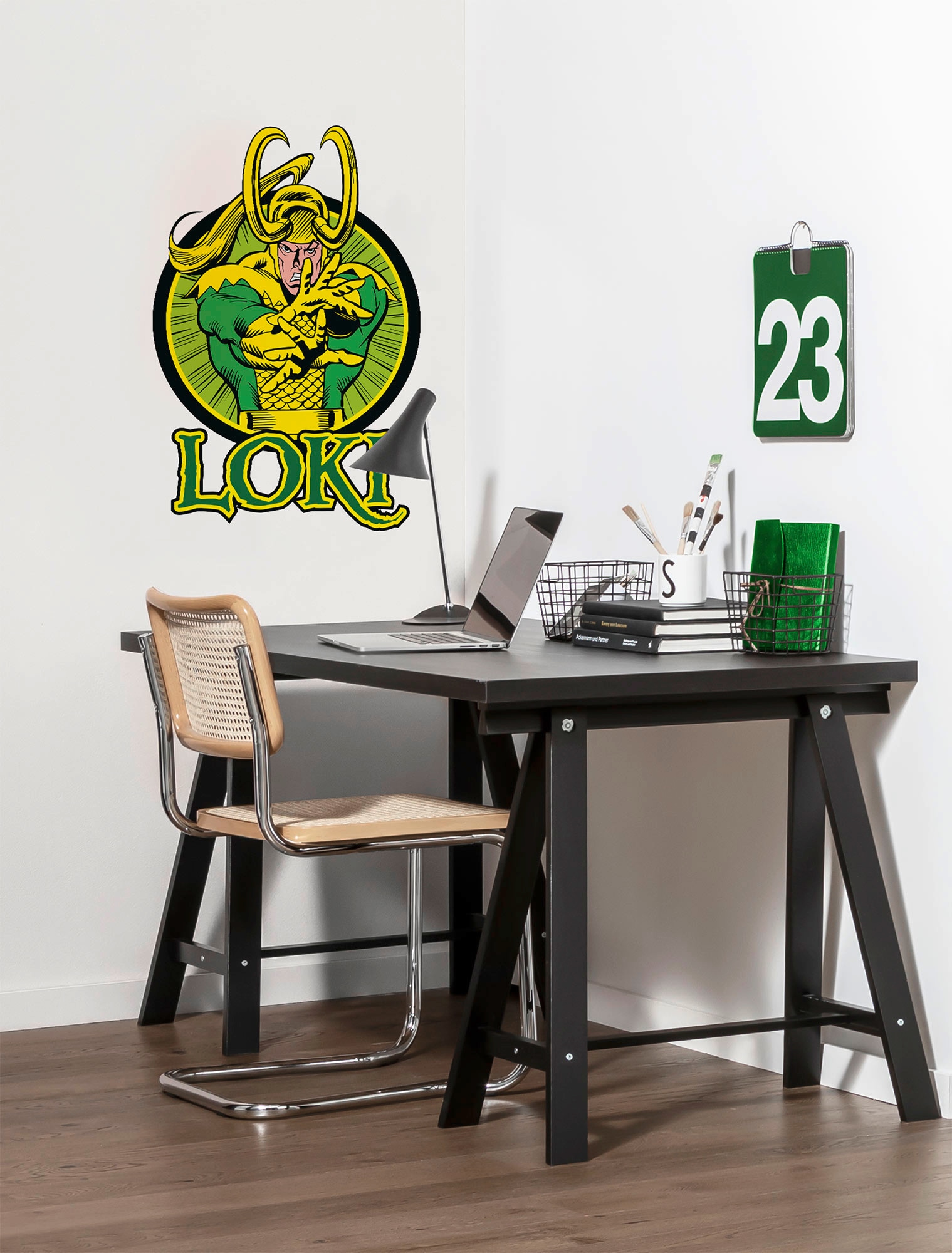 Komar Wandtattoo »Loki Comic Classic - Grösse 50 x 70 cm«, (1 St.), selbstklebend, Wandsticker, Kinderzimmer