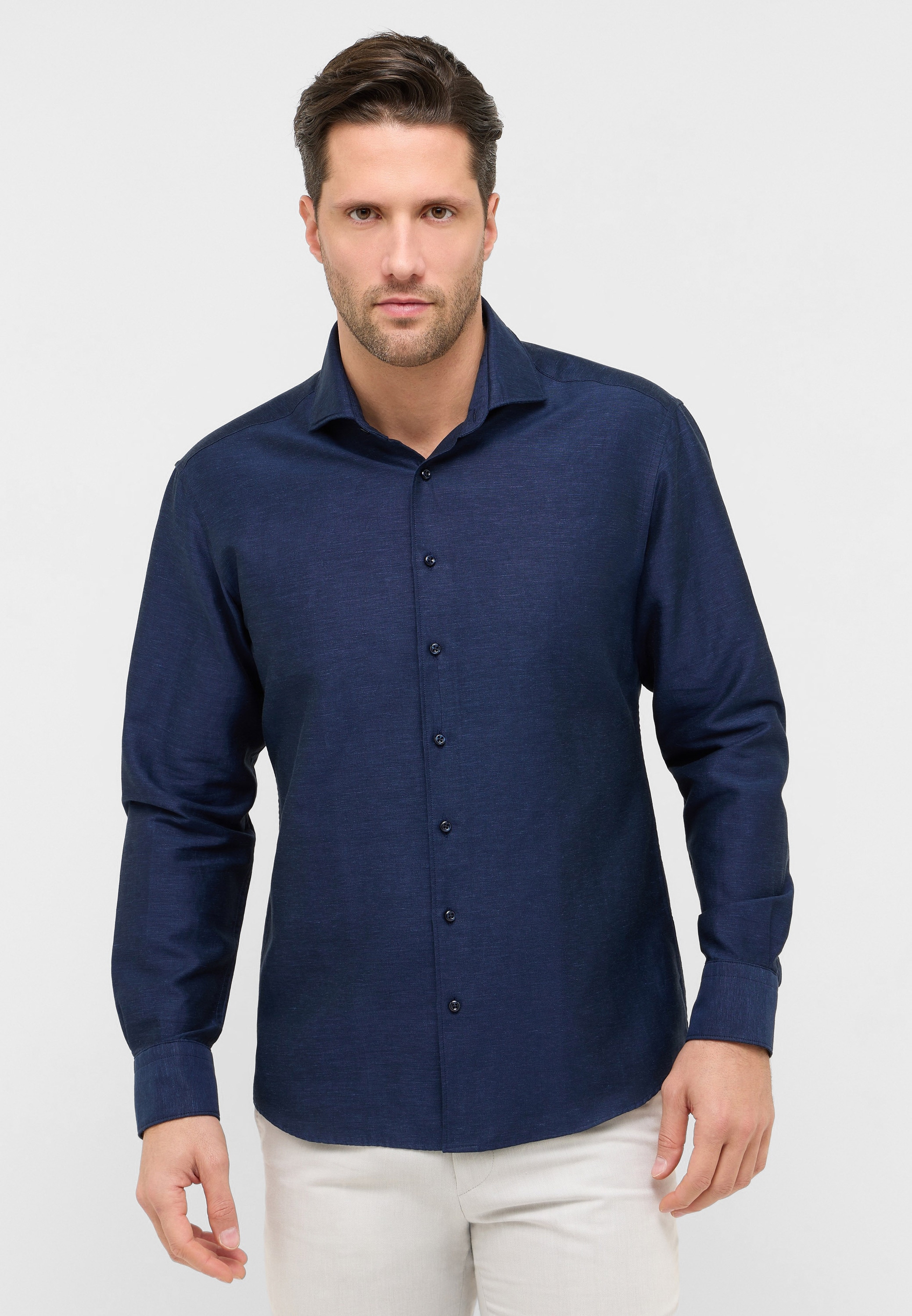 Eterna Chemise à manches longues »MODERN FIT« EASY IRON (bügelleicht)