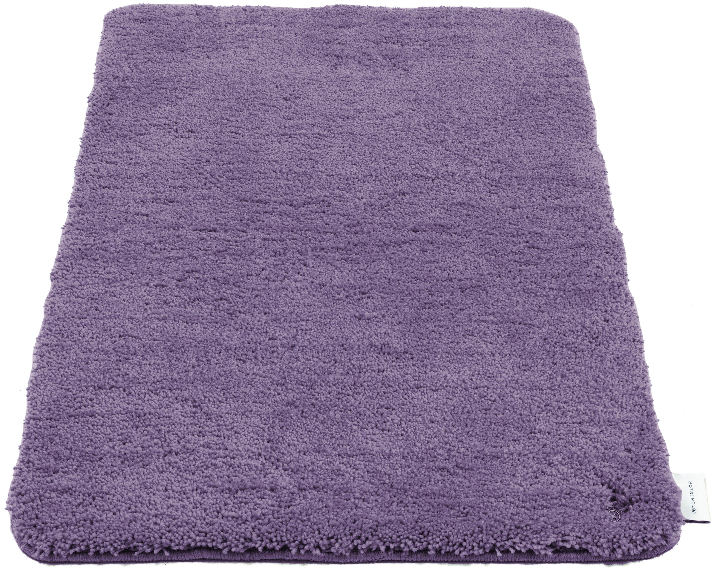 TOM TAILOR HOME Badematte »Cozy Bath UNI«, rutschhemmend beschichtet, fussbodenheizungsgeeignet, Badteppich, Uni Farben, rechteckig, rund und oval erhältlich
