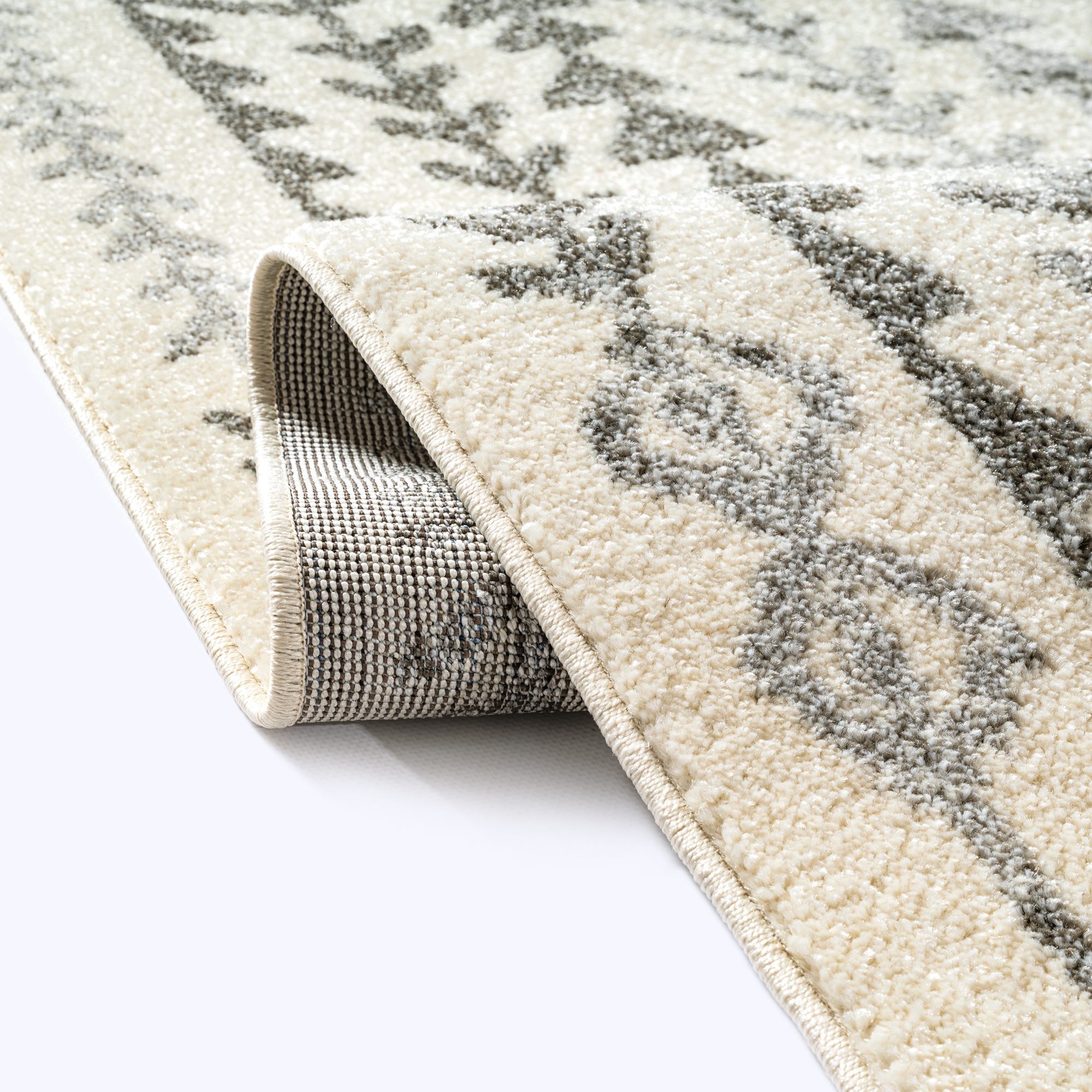 Sanat Teppich »Boho 8204  , auch als Läufer und in Rund« rechteckig 10 mm Höhe Kurzflor, robust, Boho, Scandic, für Fussbodenheizung geeignet