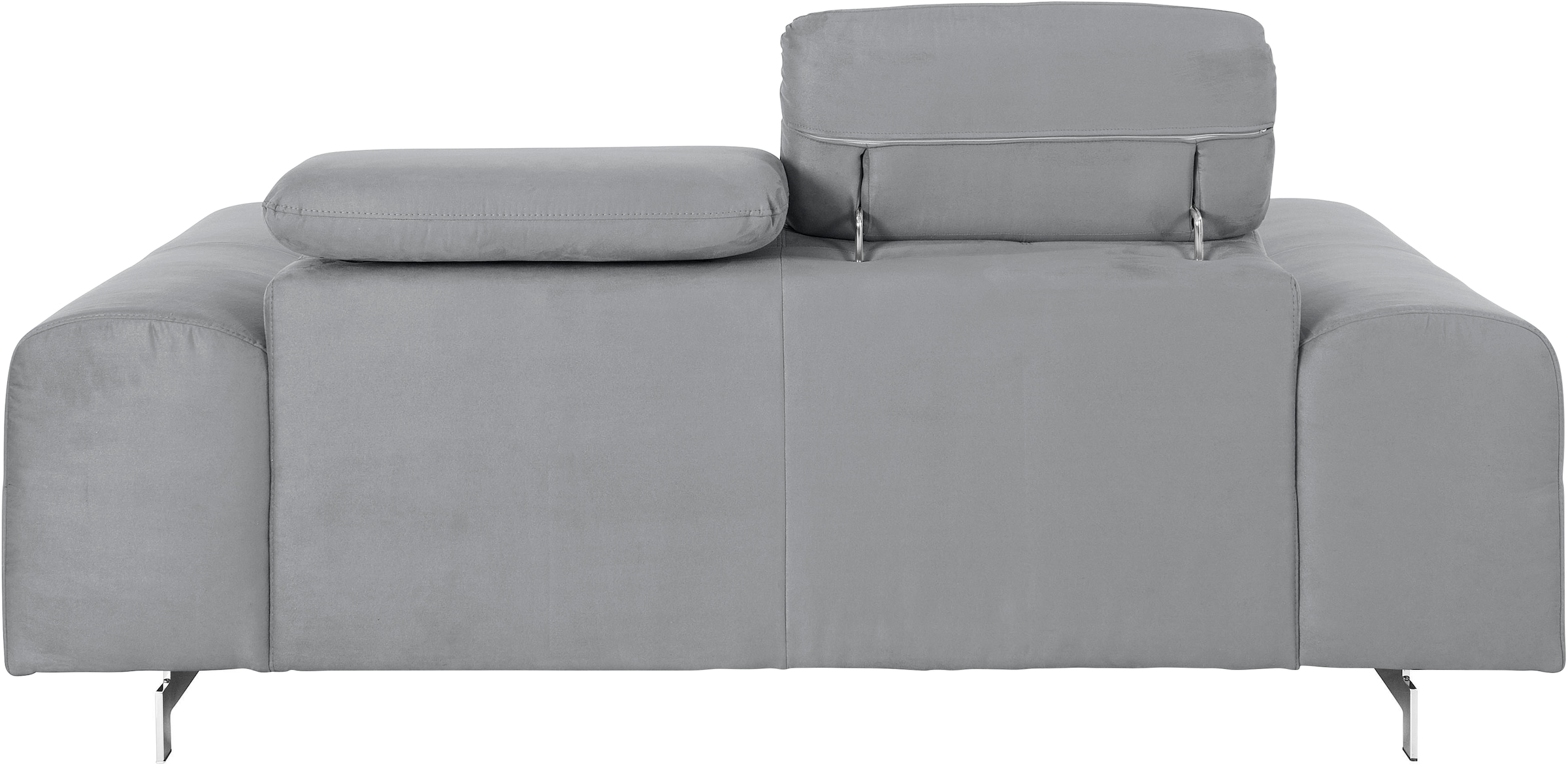 COTTA 2-Sitzer »Chef« Big-Sofa mit Kopfteilverstellung, edle Metallkufen