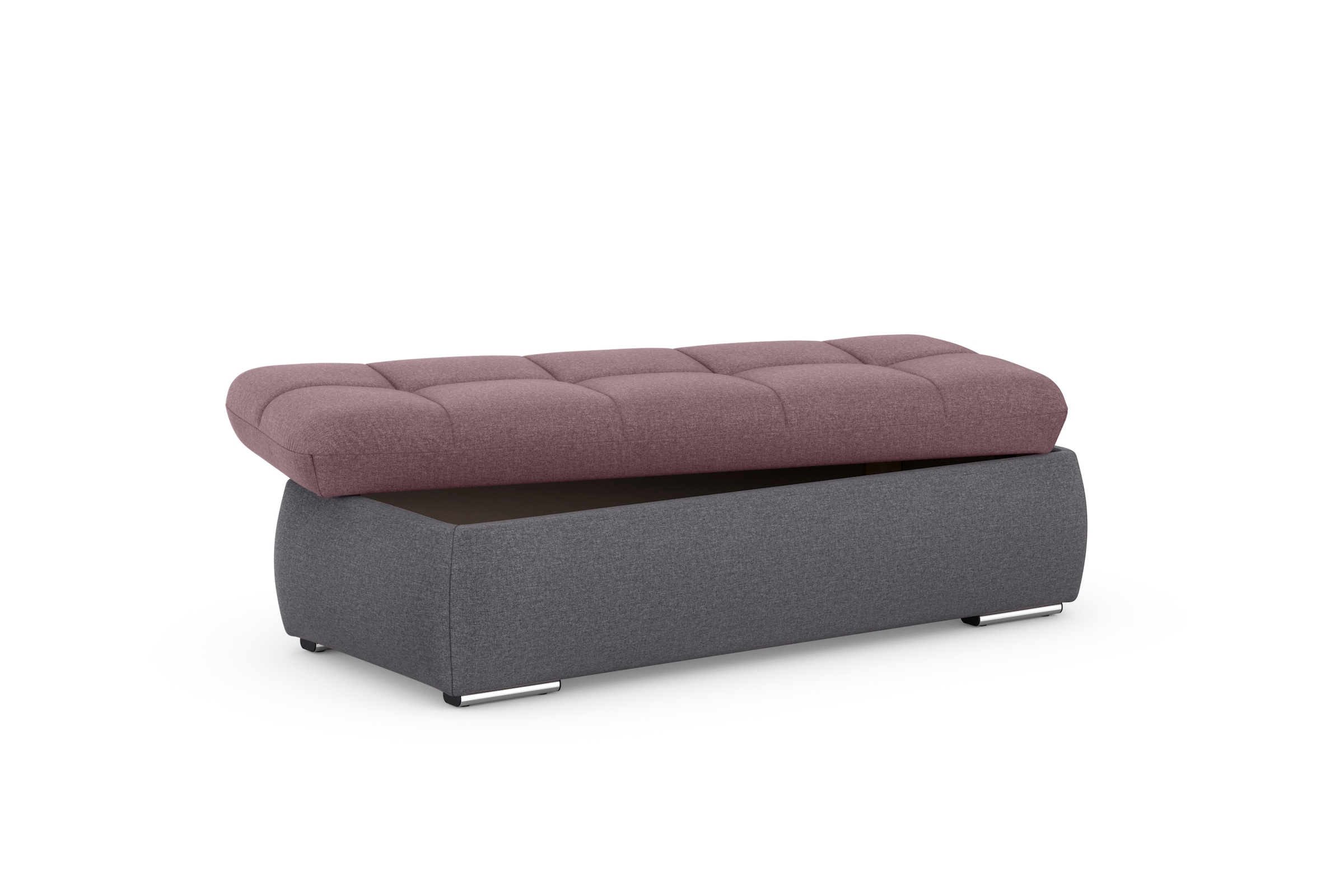 DOMO collection Polsterhocker »Moric« inklusive Stauraum