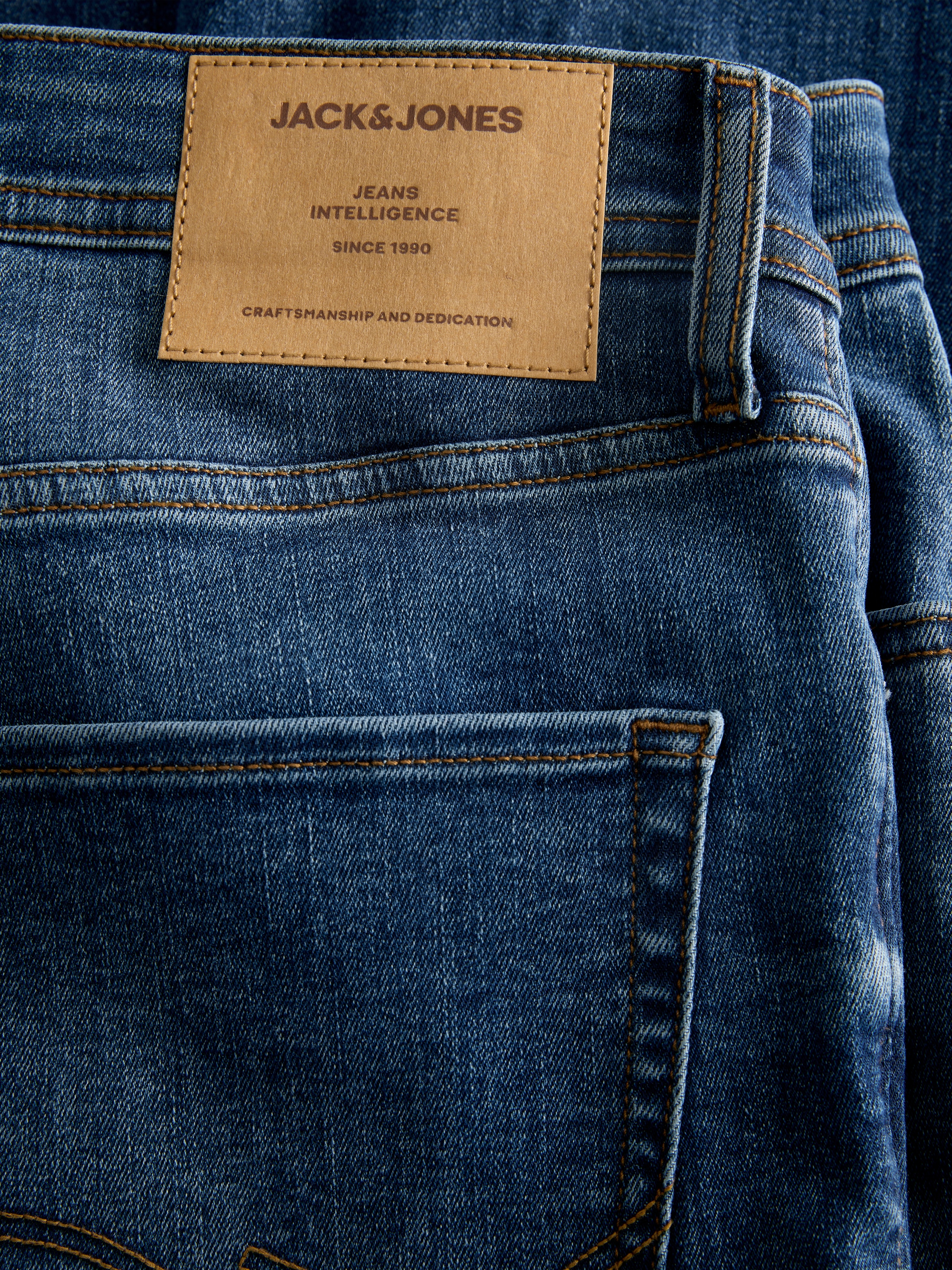 Jack & Jones Jeans taille basse »JJIMIKE JJORIGINAL ST 171 NOOS« mélange de coton, coupe comfort