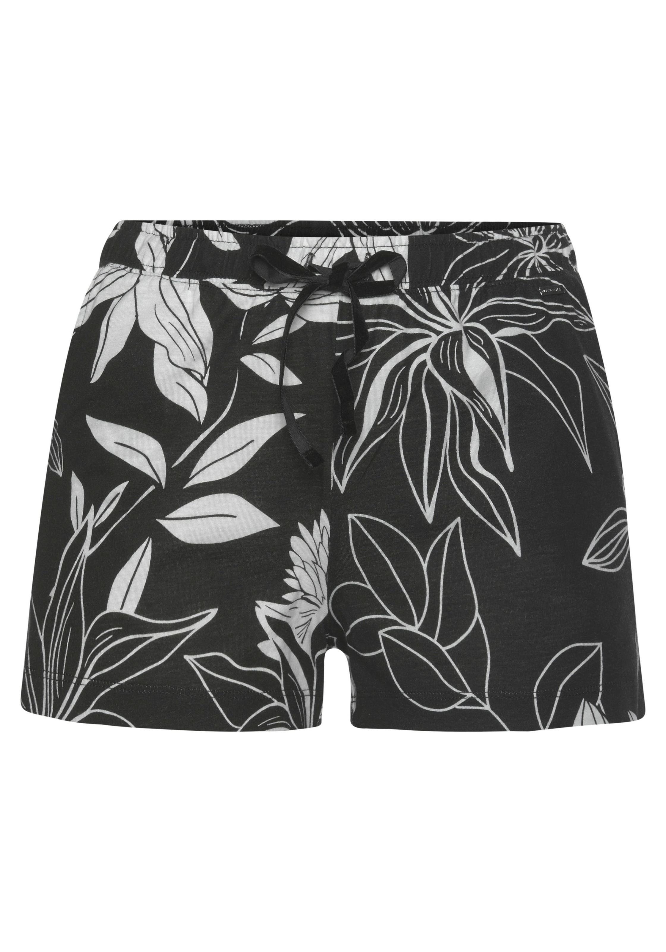 LASCANA Schlafshorts, mit floralem Druck