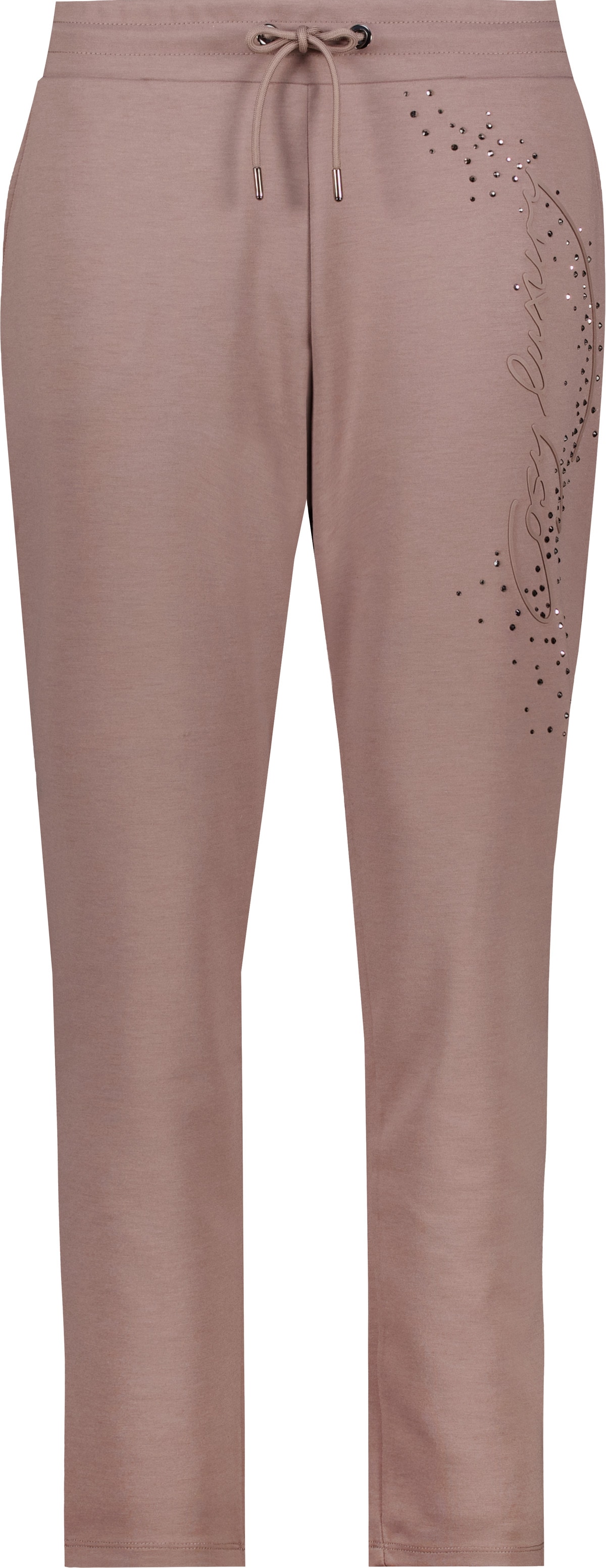 Monari Pantalon sweat »Hose Sweat«  Coupe régulière avec détails en strass