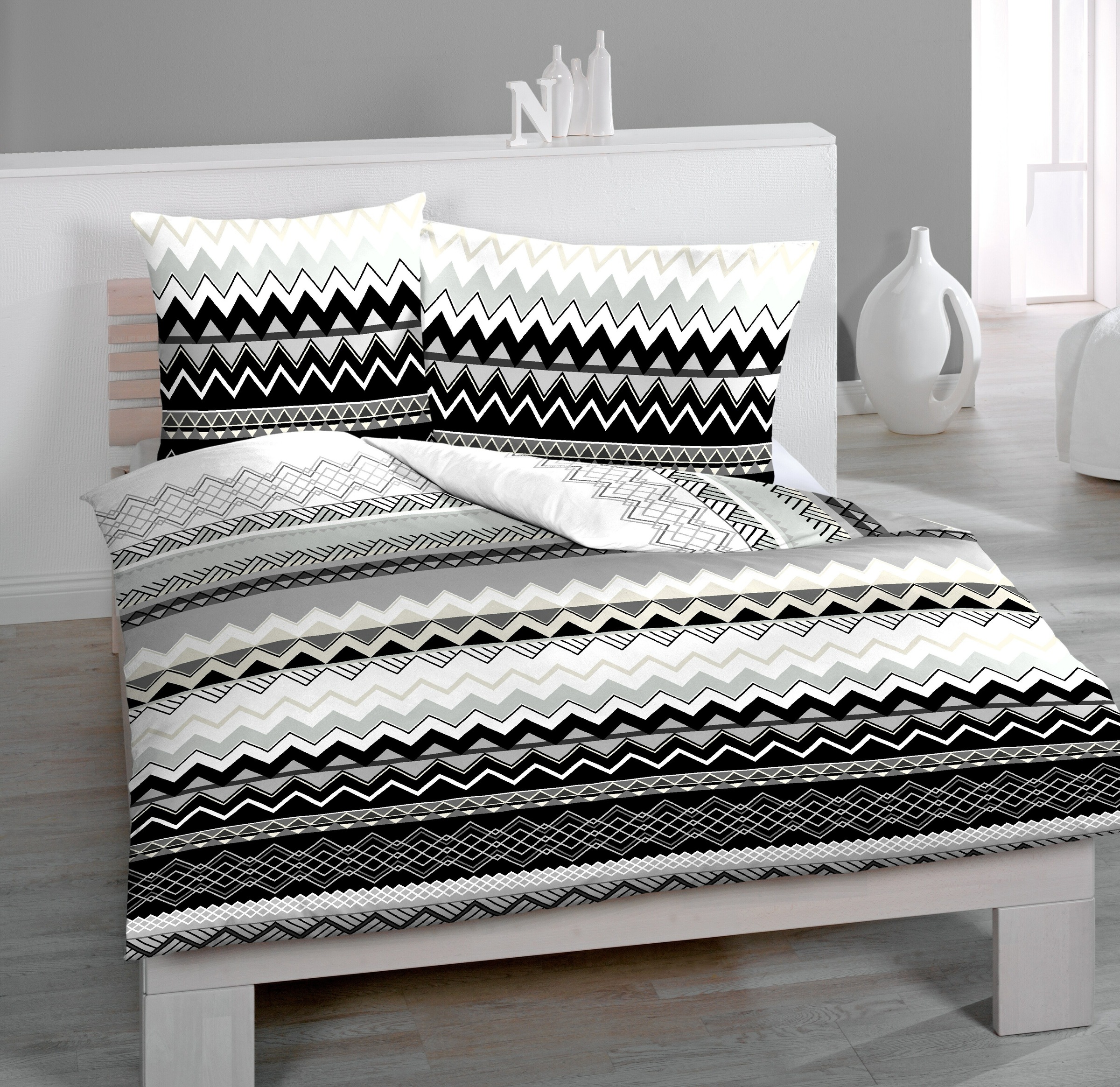 Satin-Bettwäsche, Home Fashion, »Inka«