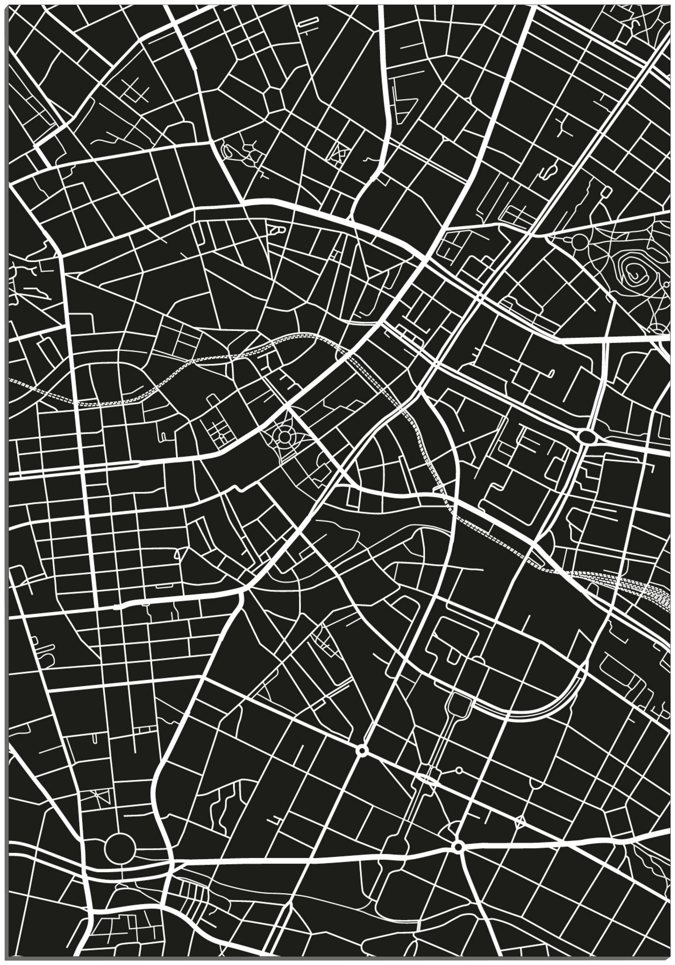 Image of MySpotti Alu-Dibond-Druck »Artfix Streets of Berlin«, Städte, inkl. 3D-Magic Befestigungsset bei Ackermann Versand Schweiz