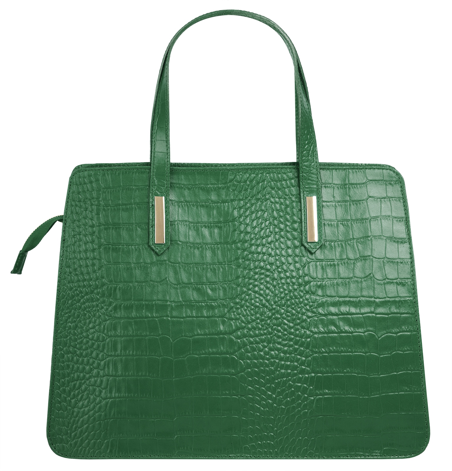 Cluty Henkeltasche, echt Leder, Made in Italy