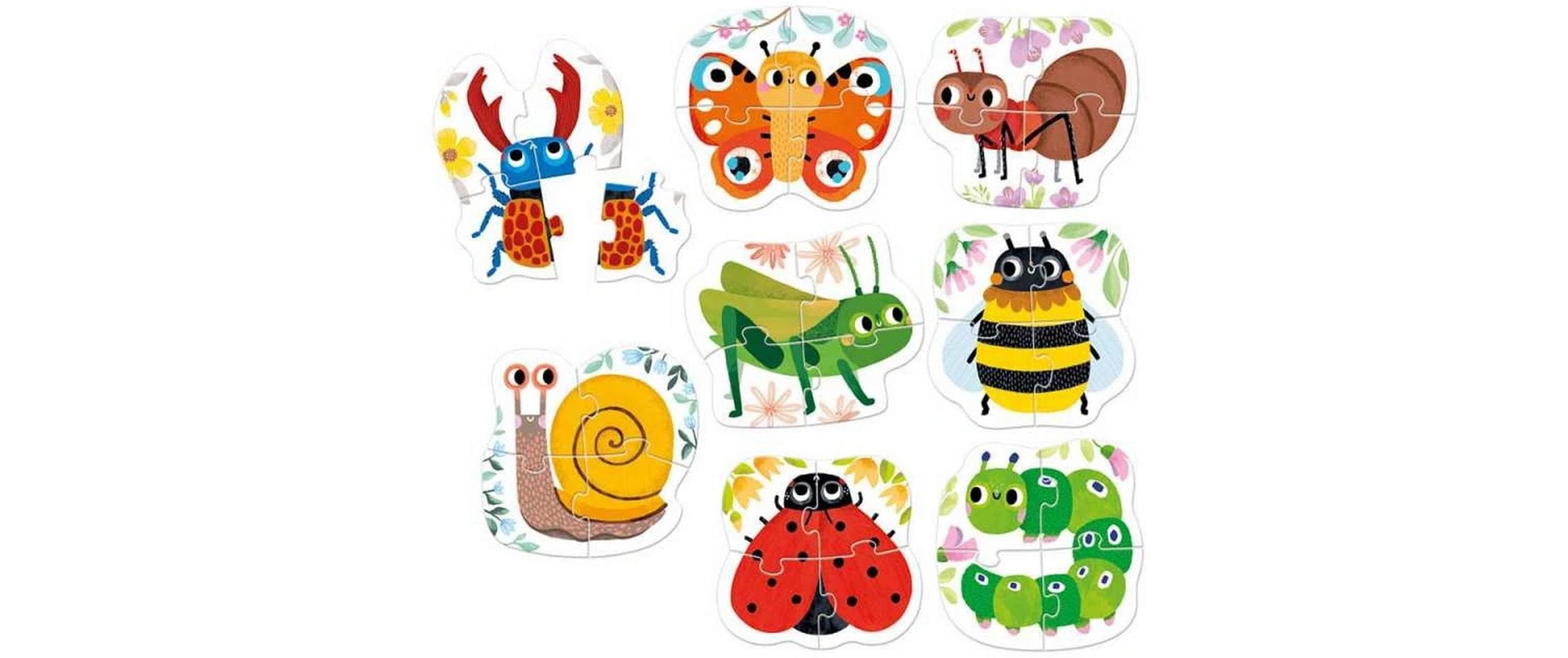  Puzzle »Banana Panda Progressive Tiny Creatures Pappe 32 Teile« Multilingual