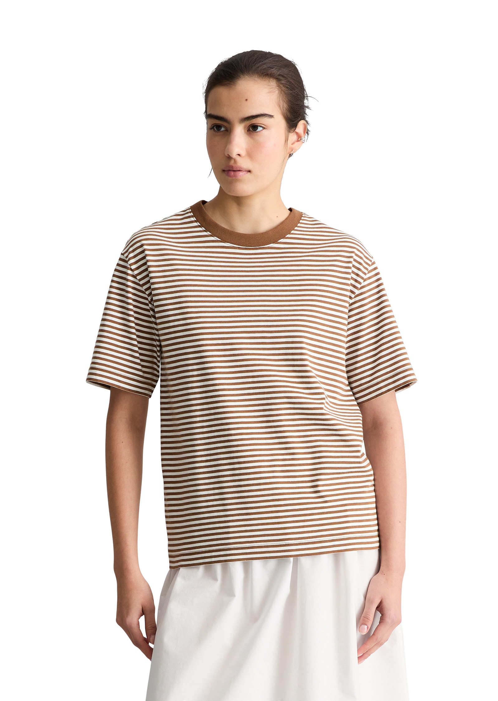 Marc O'Polo DENIM T-shirt Streifen-T-Shirt regular aus Organic Cotton