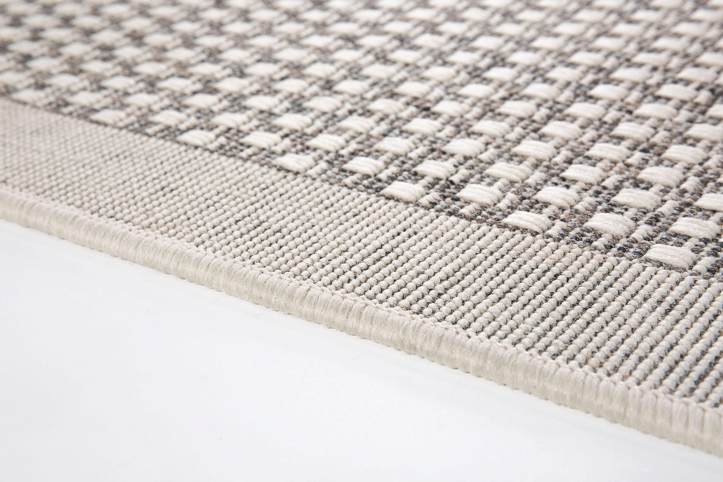 Andiamo Teppich »Savannah«, rechteckig, Flachgewebe, In- und Outdoor geeignet, Wohnzimmer