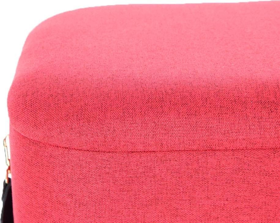 Kayoom Hocker »Arabella 225 2er-Set, abnehmbare Sitzfläche, Lagerfläche im Inneren«, (Set, 2 St.), stapelbar, gepolstert, mit Stauraum, abgerundete quadratische Form