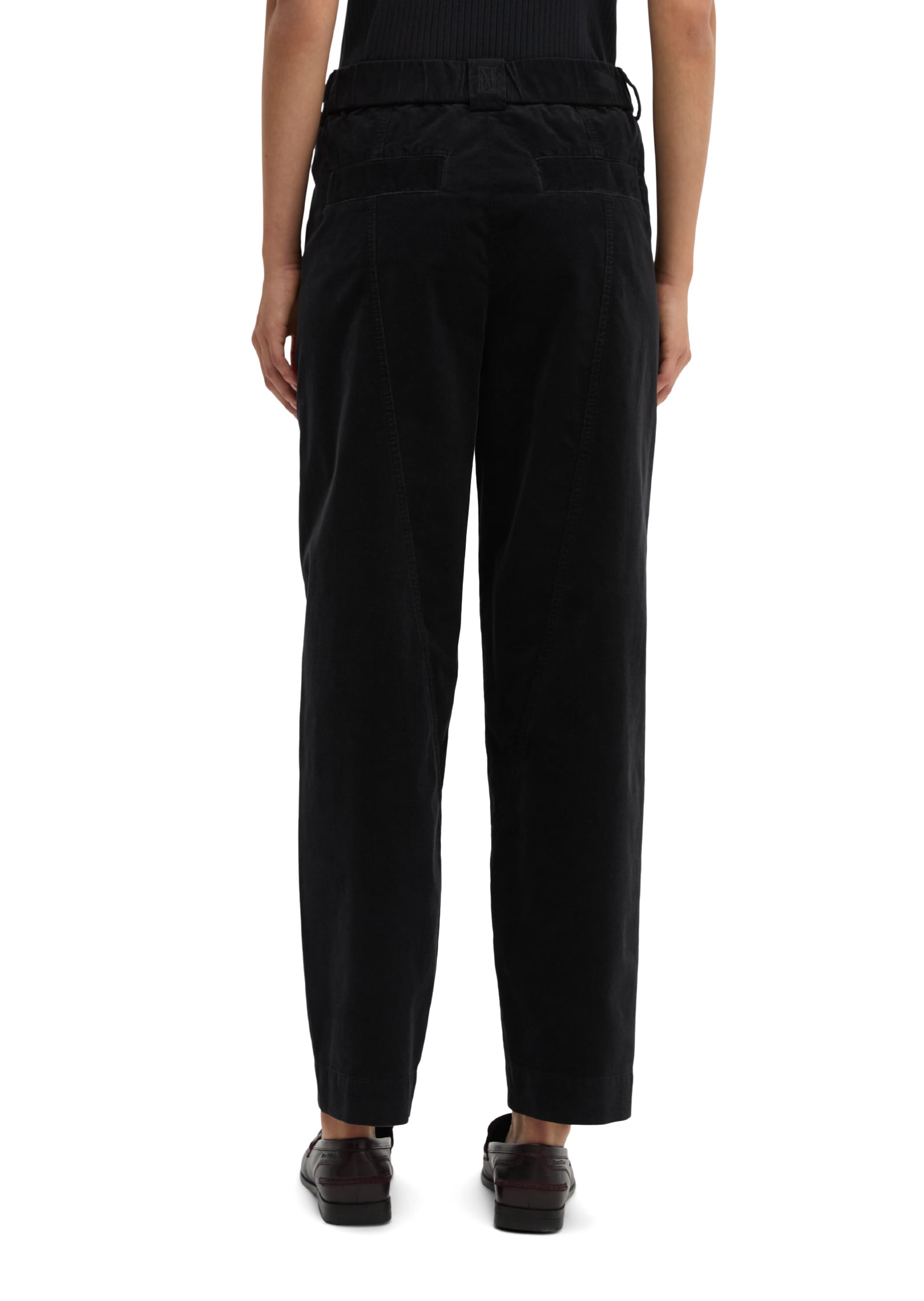 Marc O'Polo Cordhose  Model: Minu barrel aus Bio-Baumwolle-Mix