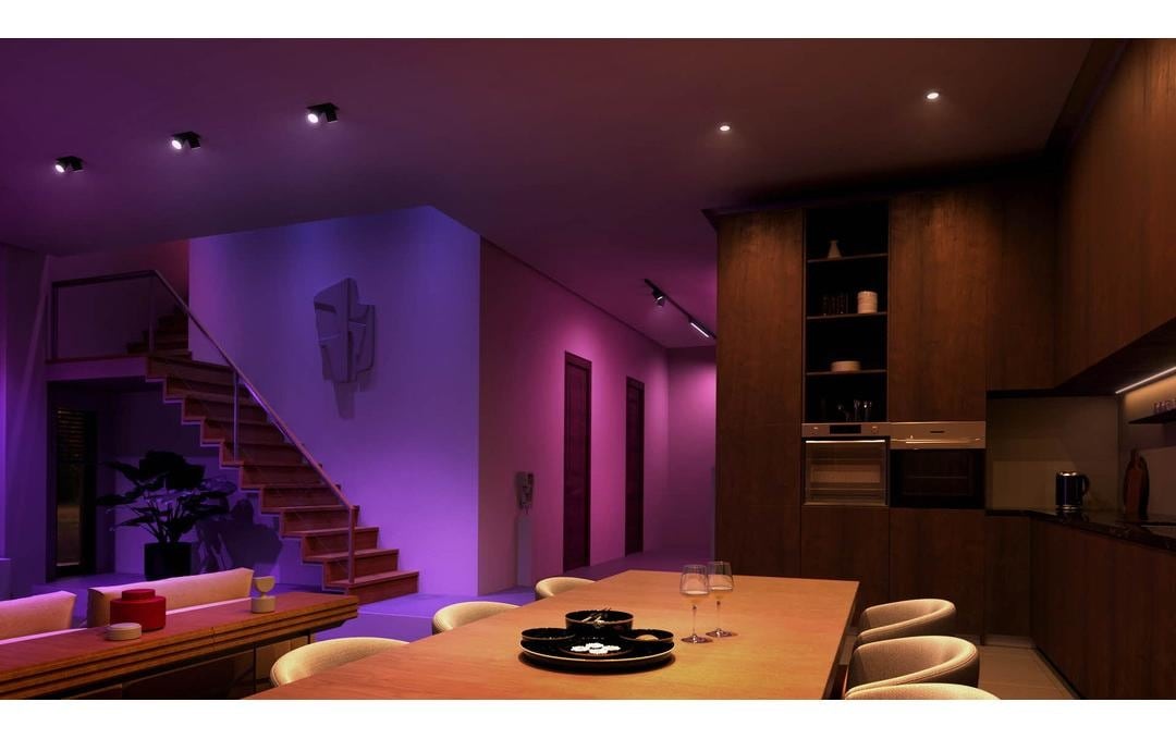 Philips Hue Smarte LED-Leuchte »White & Col. Amb. MR16 Doppelpackpack, 2x400 lm«