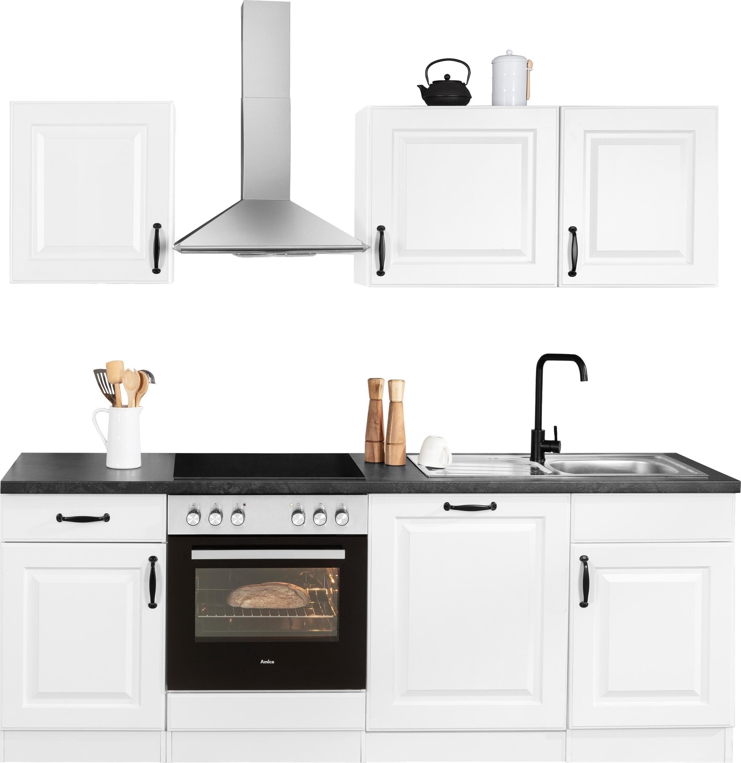 wiho Küchen Kitchenette »Erla« ohne E-Geräte, Breite 220 cm