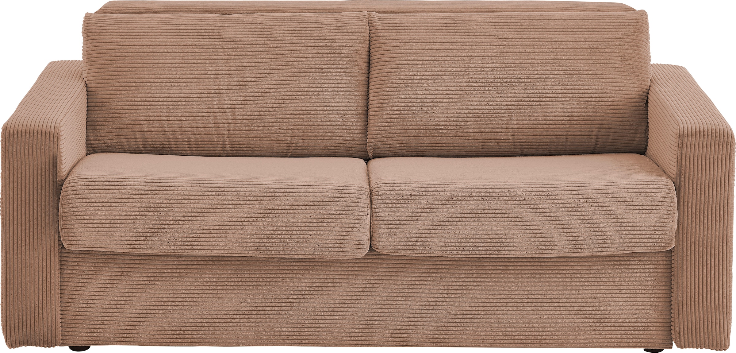ATLANTIC home collection Canapé-lit »Rolando, B: 196 cm, Liegefl. 140x190 cm« mit komfortabler Matratze, Dauerschlafsofa