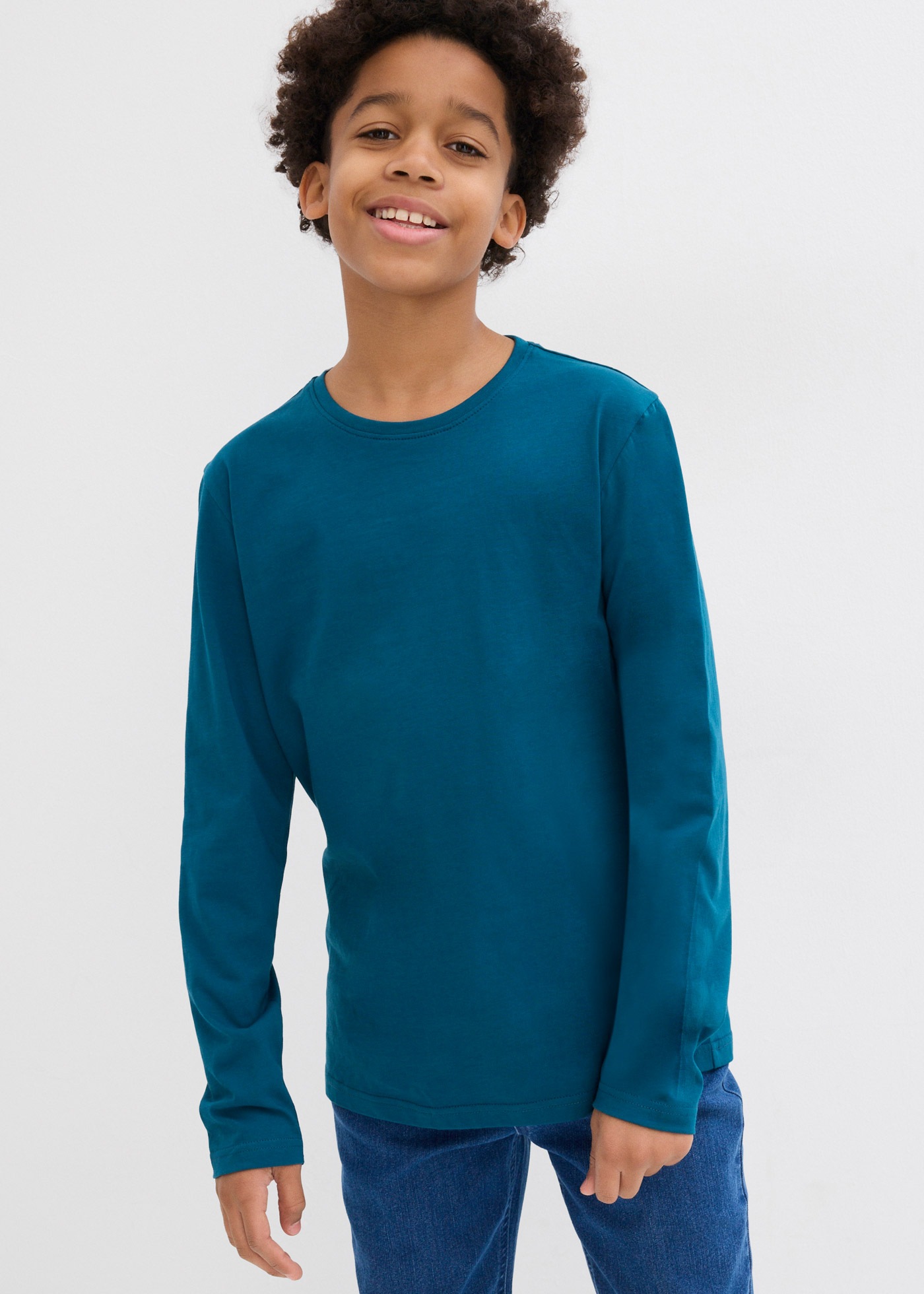 bonprix T-shirt à manches longues Packung, 3