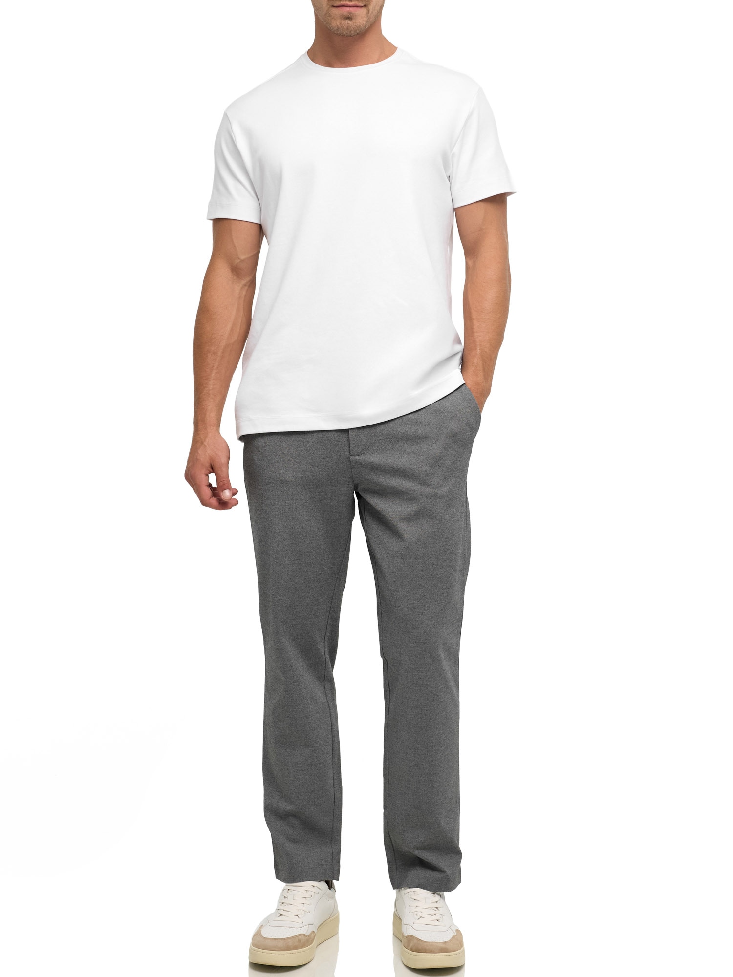 Indicode Pantalon en tissu »INVincitore«  Mélange de viscose, coupe décontractée