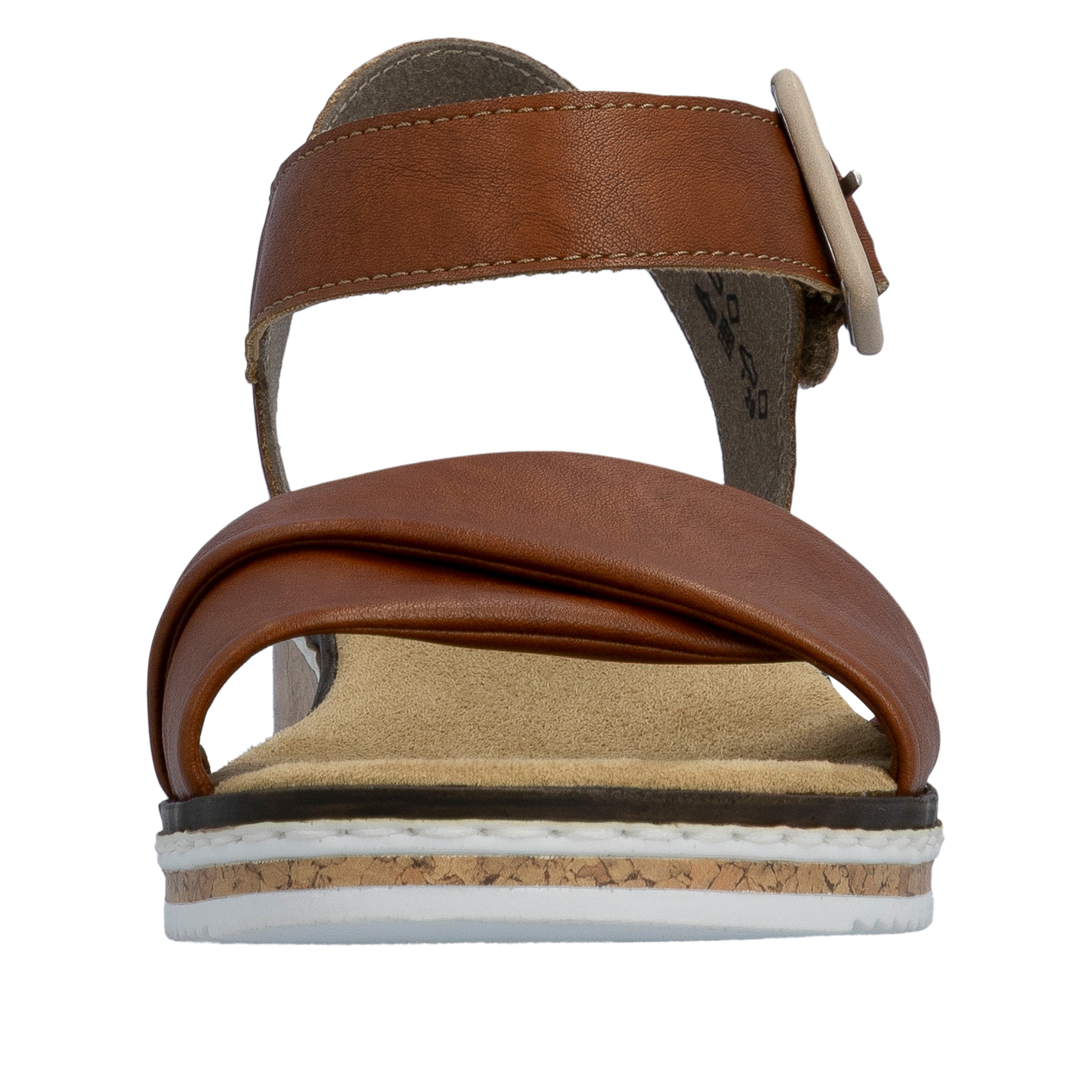 Rieker Sandales  sandale compensée, chaussure d'été, chaussure de vacances avec bride auto-agrippante