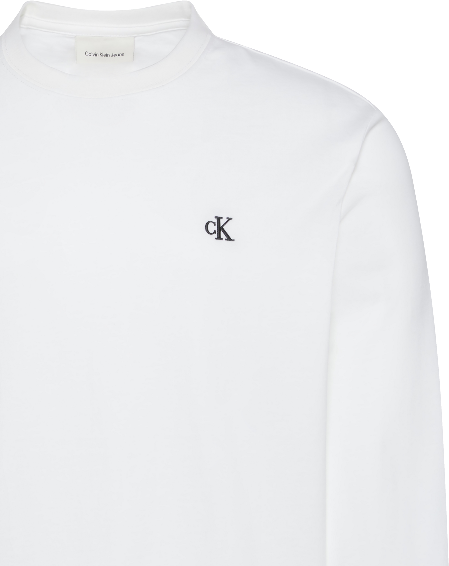 Calvin Klein Jeans Langarmshirt »LS EASY MONOGRAM TEE« Mit Rundhalsausschnitt, regular fit