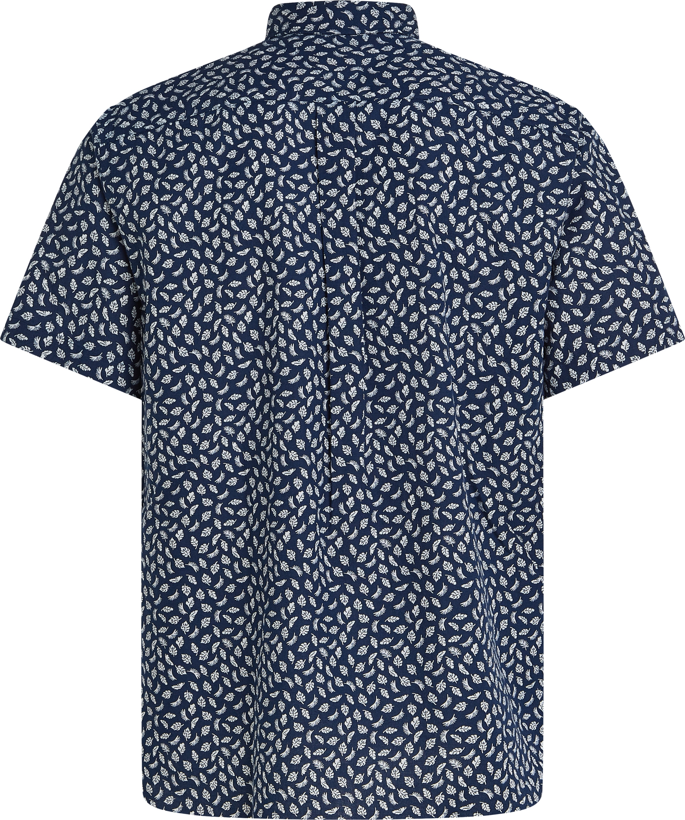 Tommy Hilfiger Big & Tall Kurzarmhemd »BT-LINEN BLEND AOP SS RF SHIRT-B«, Grosse Grössen