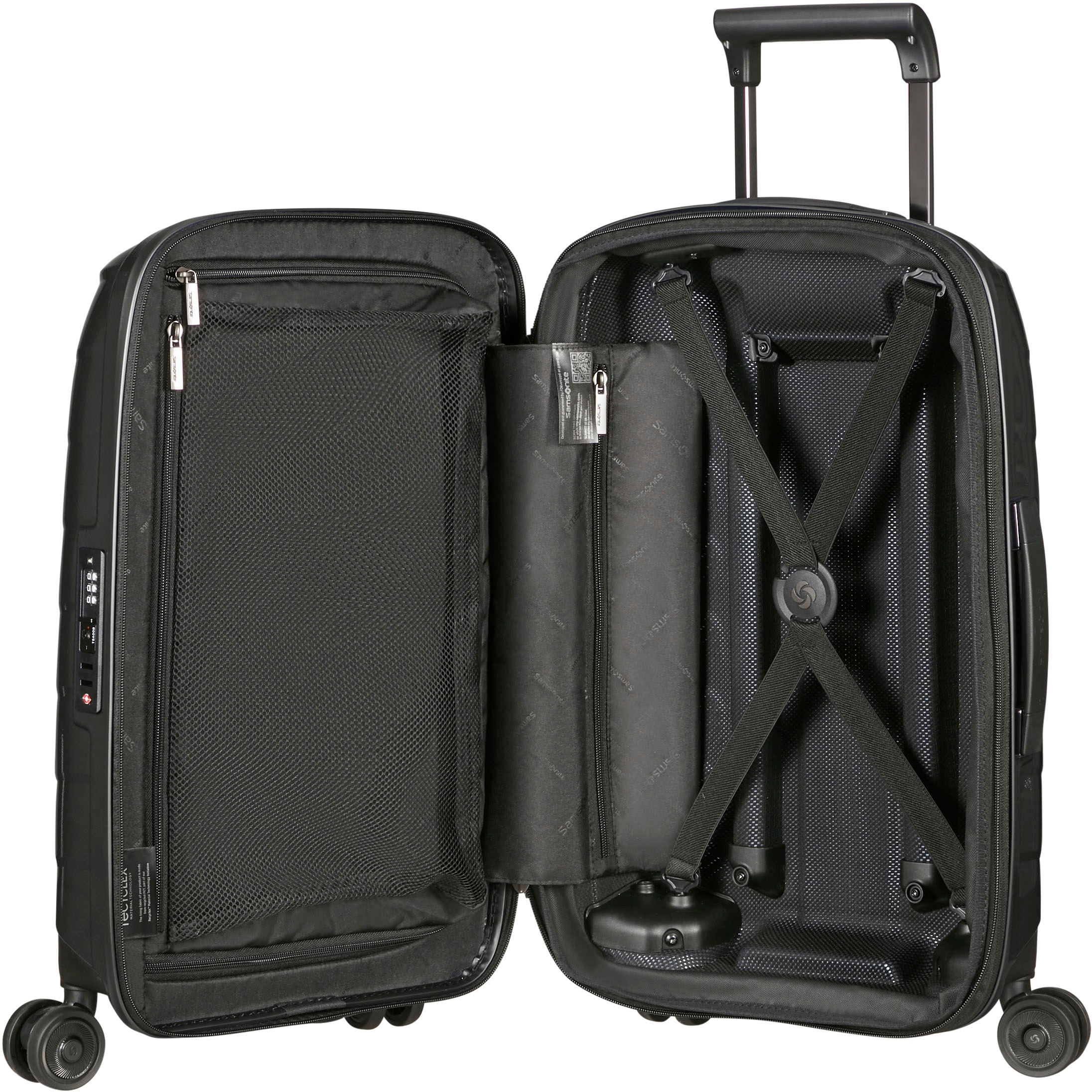 Samsonite Hartschalen-Trolley »ATTRIX, verschiedene Grössen und Farben«, 4 Rollen, Hartschalen-Koffer Reisegepäck TSA-Schloss Volumenerweiterung bei S