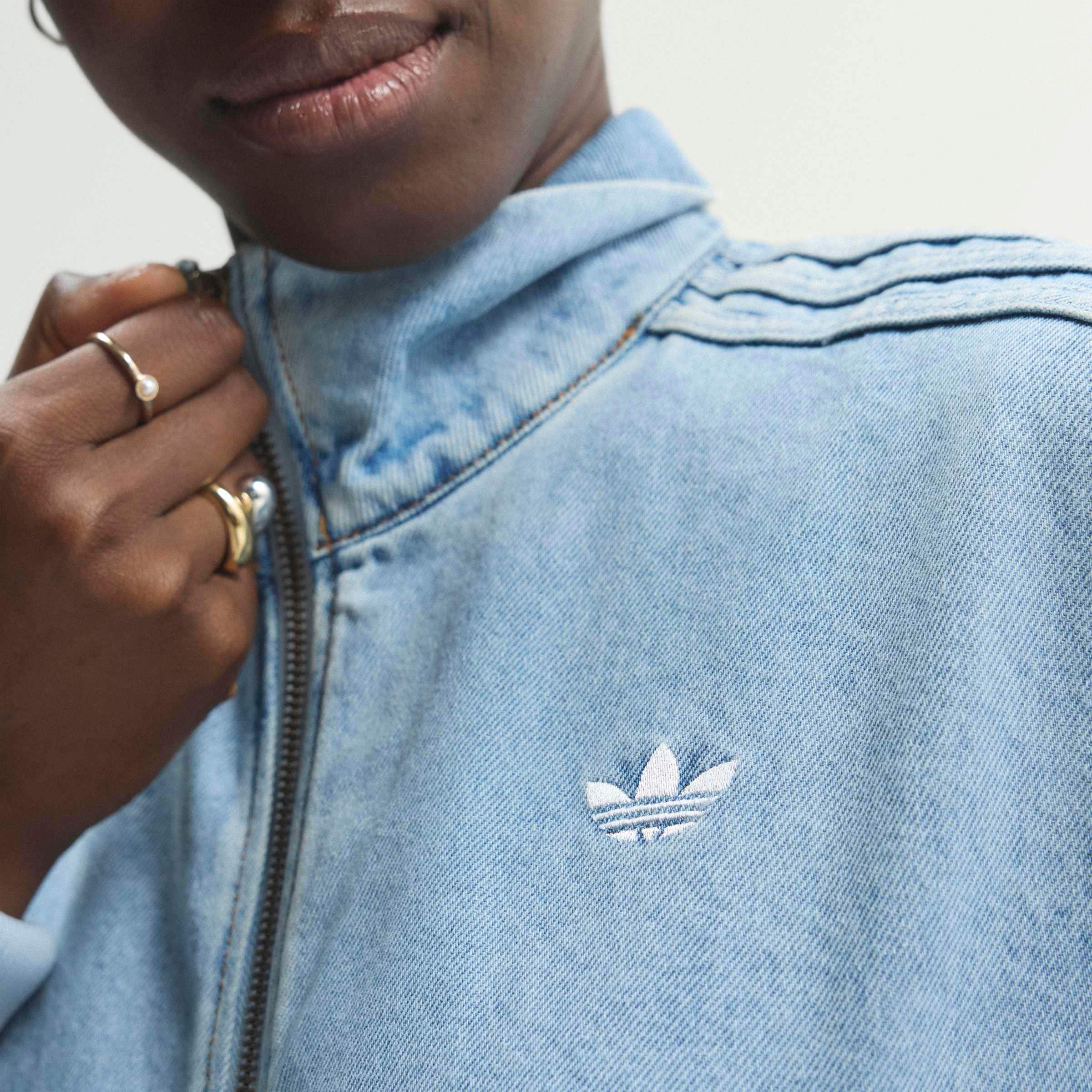 adidas Originals Jeansjacke »FIREBIRD DENIM TRACK«