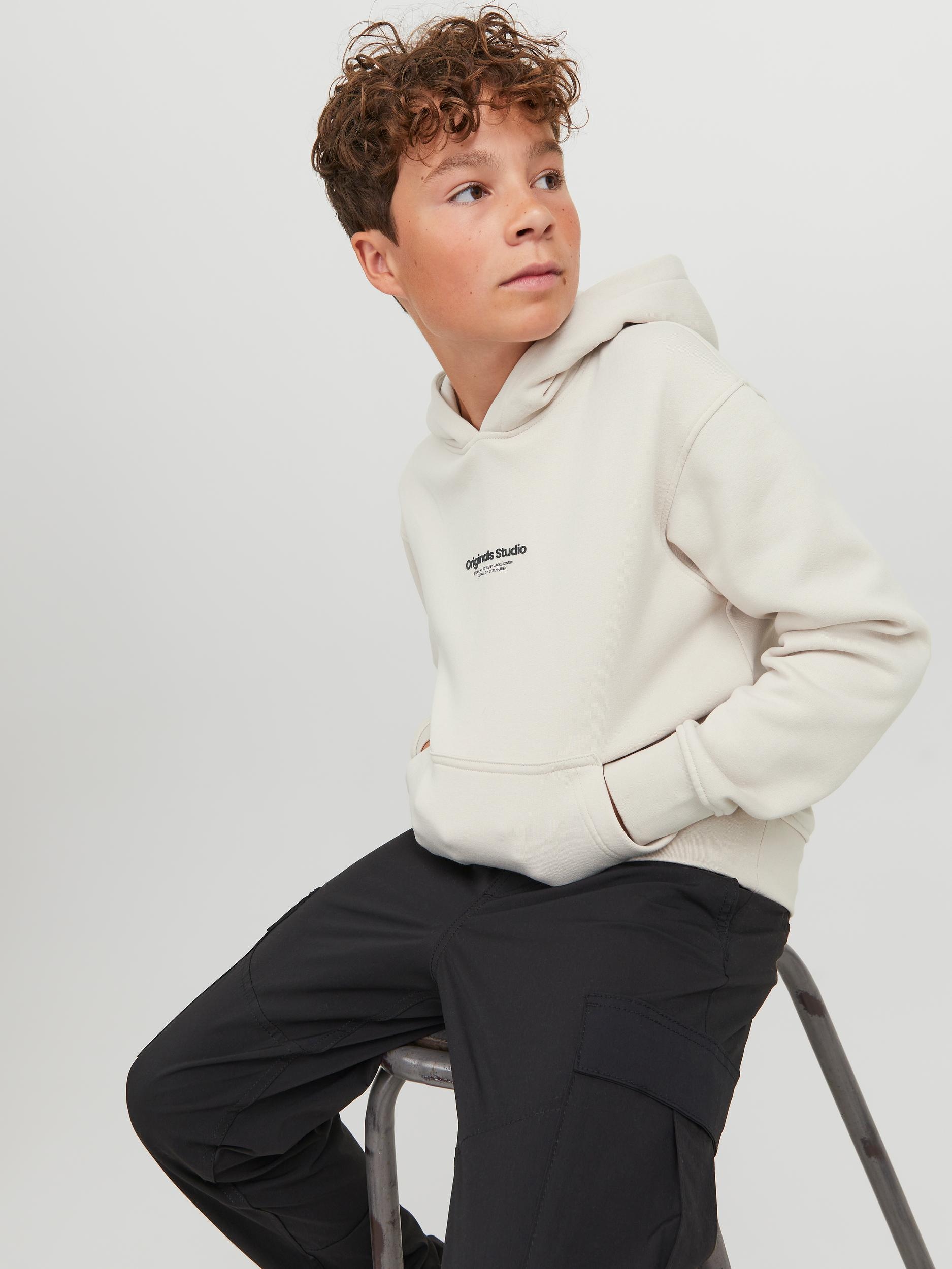 Jack & Jones Junior Kapuzensweatshirt »JORVESTERBRO SWEAT HOOD NOOS JNR«
