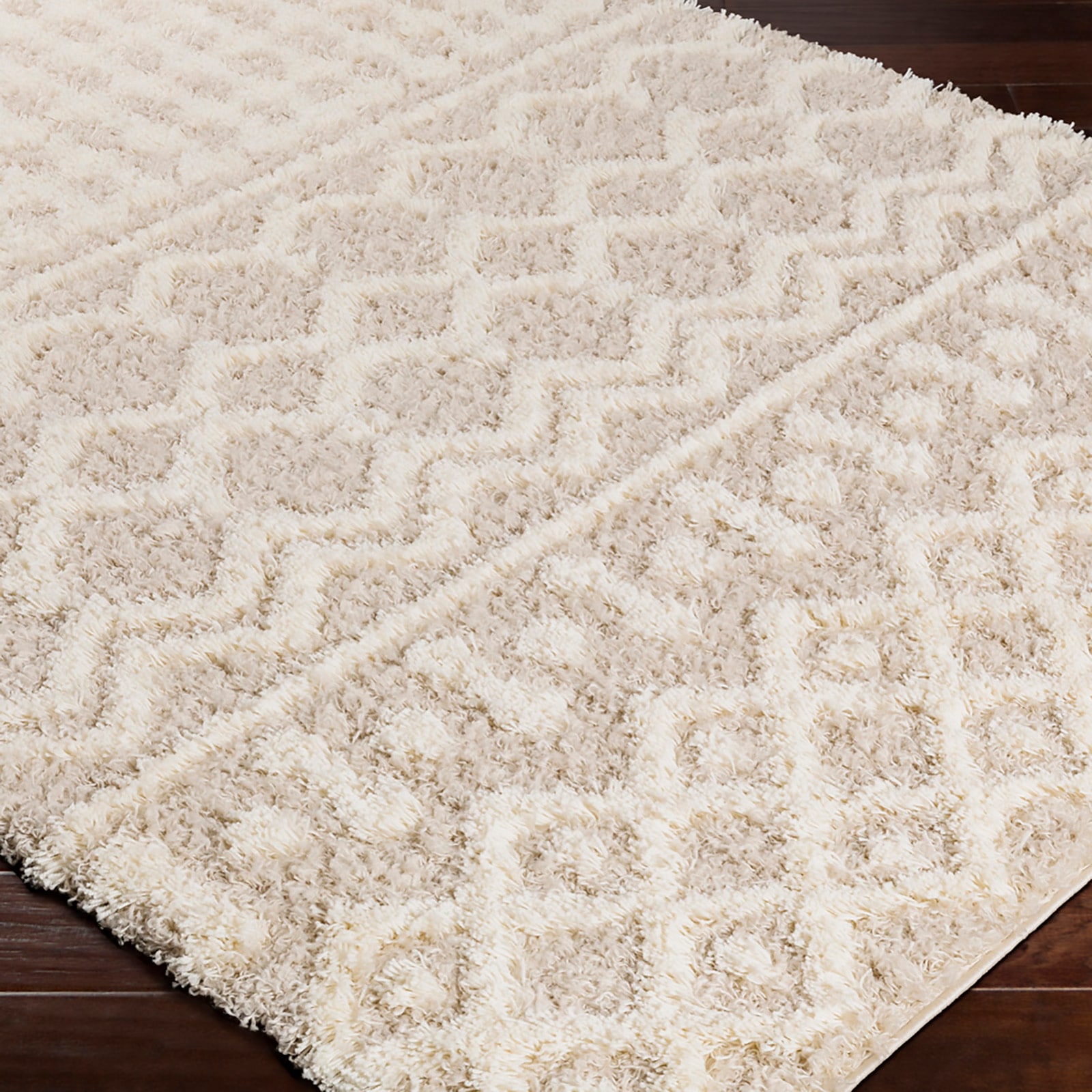 Livabliss Hochflor-Teppich »DUBAI«, rechteckig, 52 mm Höhe, Shaggy Hochflorteppich, Flauschiger, Boho Wohnzimmerteppich/Läufer