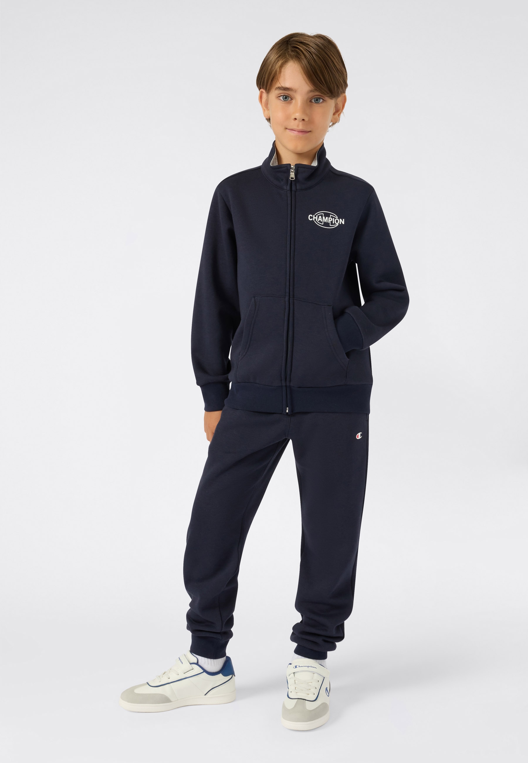 Image of Champion Jogginganzug "Sweatsuits Fleece" 2 Stk. zweiteiliges Set, für Kinder und Jugendliche, weich, atmungsaktiv