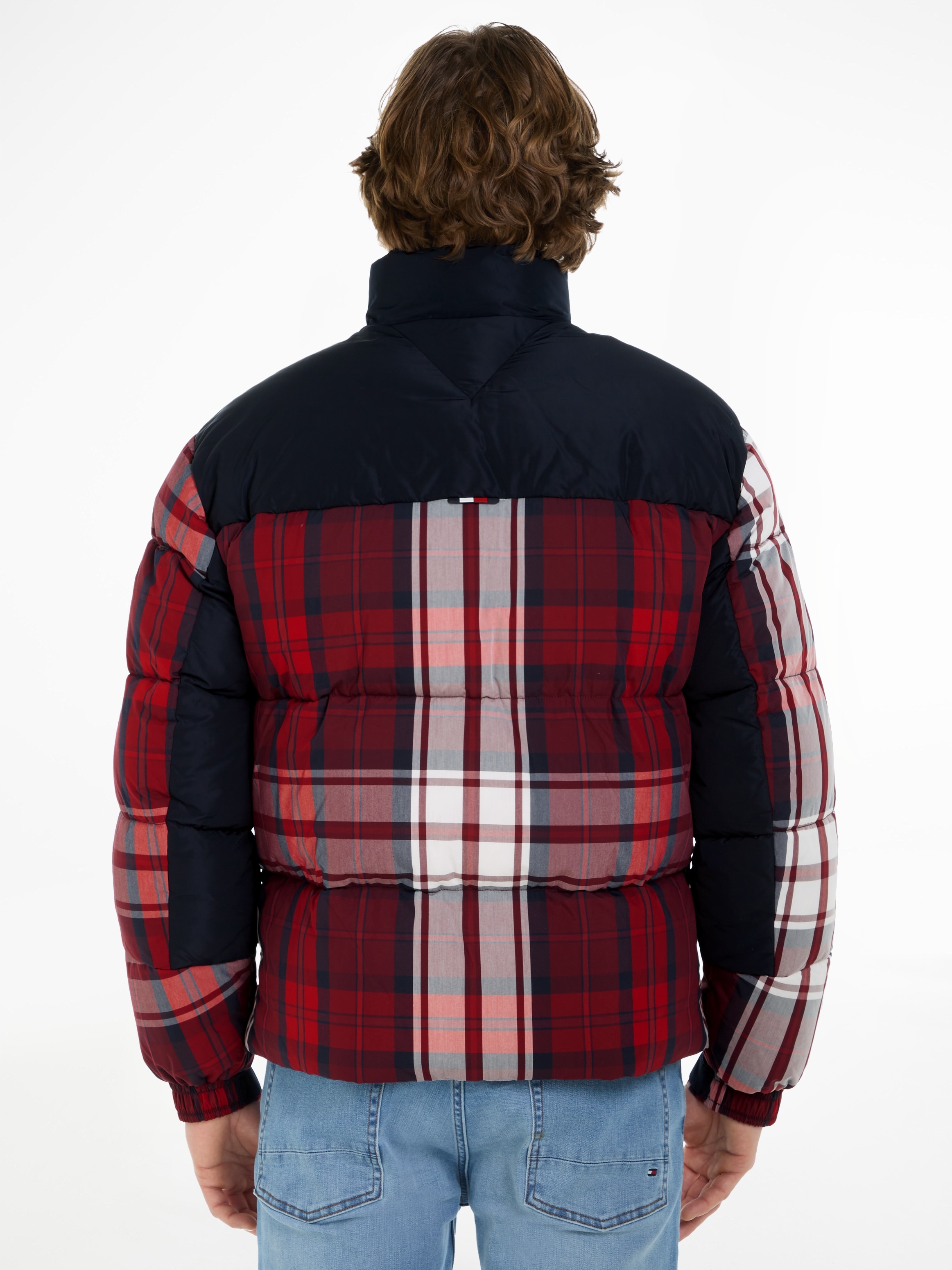 Tommy Hilfiger Steppjacke »EW YORK CHECK PUFFER JACKET,«