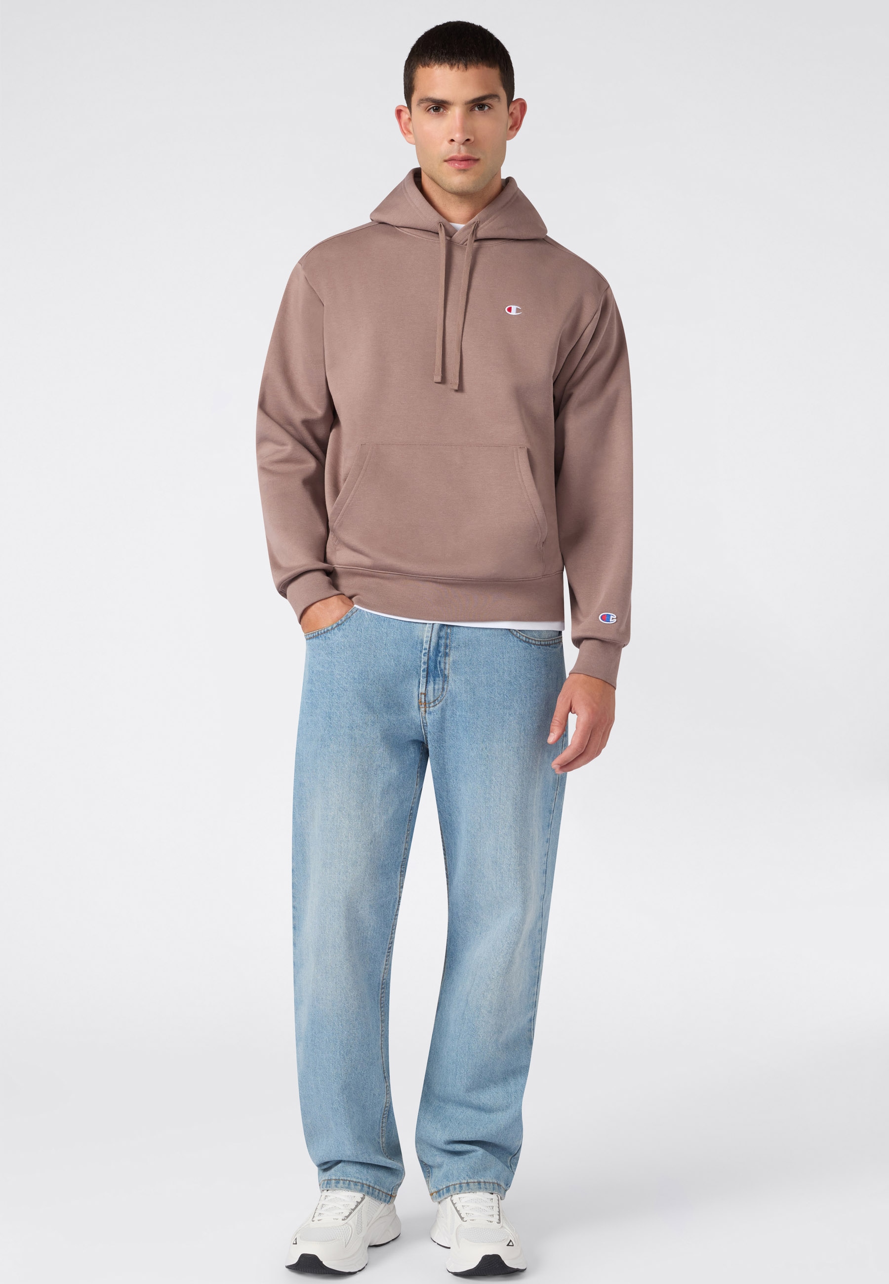 Champion Kapuzensweatshirt »SPORTWEAR HOODIE Relax Fit«, mit sportlichem Stil, Langarm-Design, aus Baumwolle und Polyester
