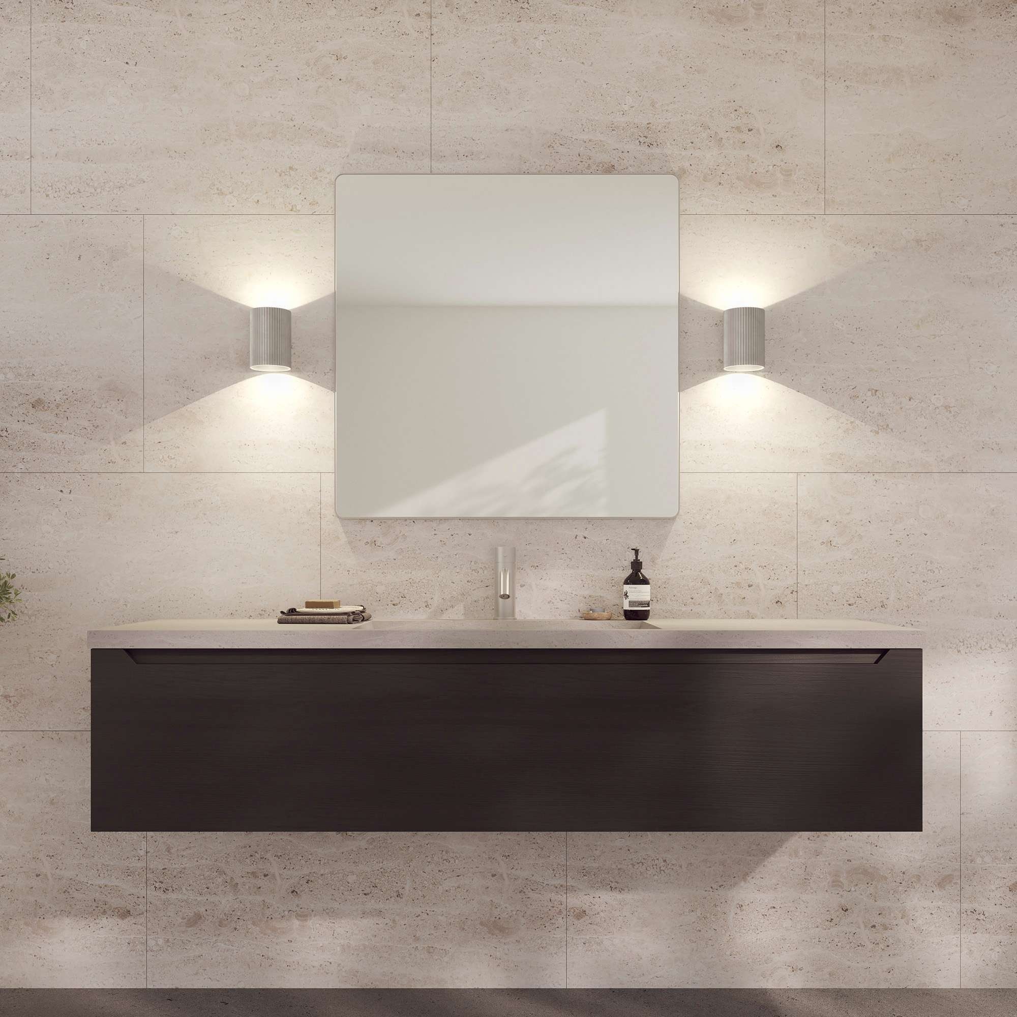 Loevschall Spiegel »Refine, Wandspiegel für alle Raumtypen, Stilvoller Rahmen,«, Spiegel für Schlafzimmer, Wohnzimmer, Garderobe, Flur und Badezimmer