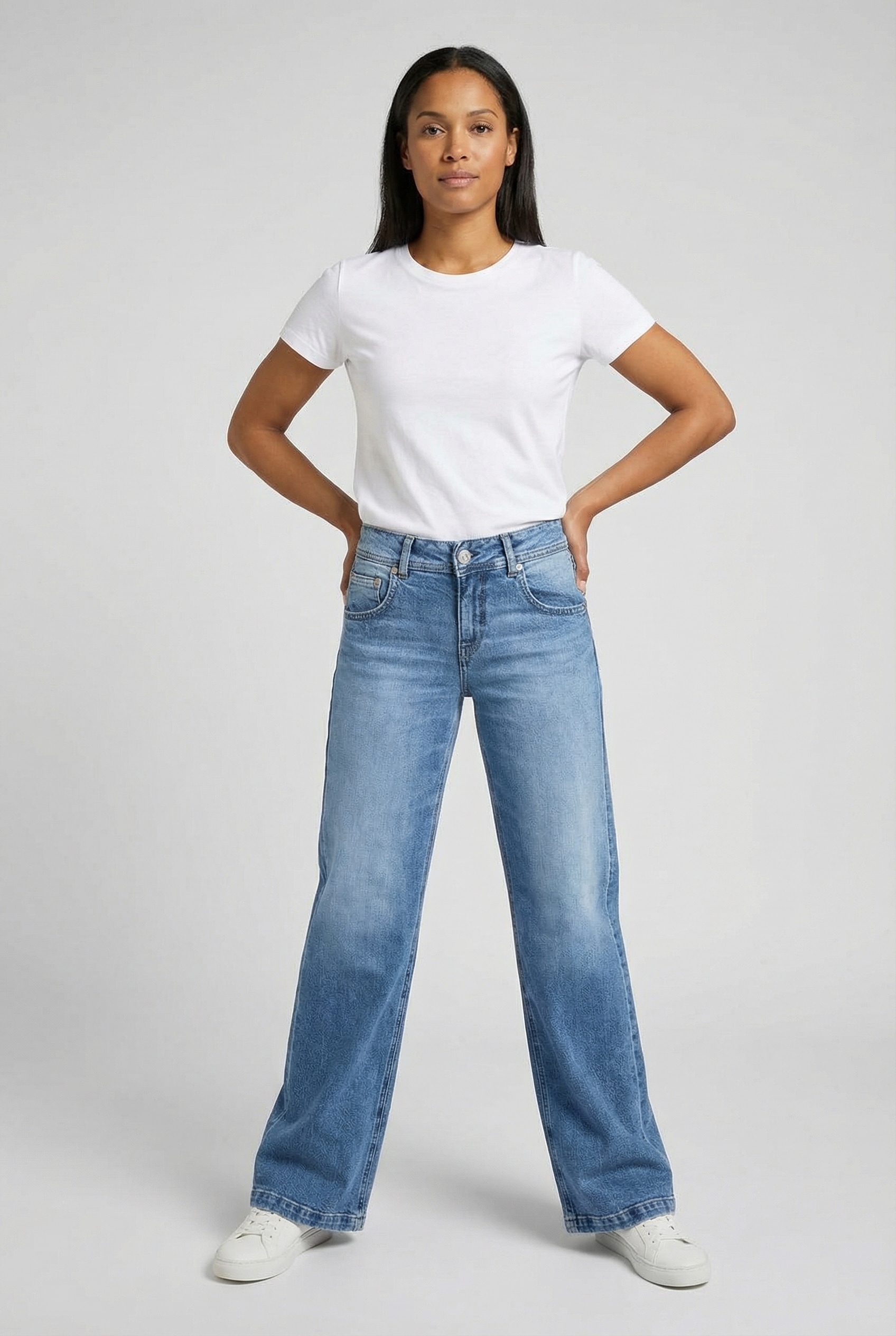 Herrlicher Straight-Jeans »Edna Denim« Straight Fit, High Waist