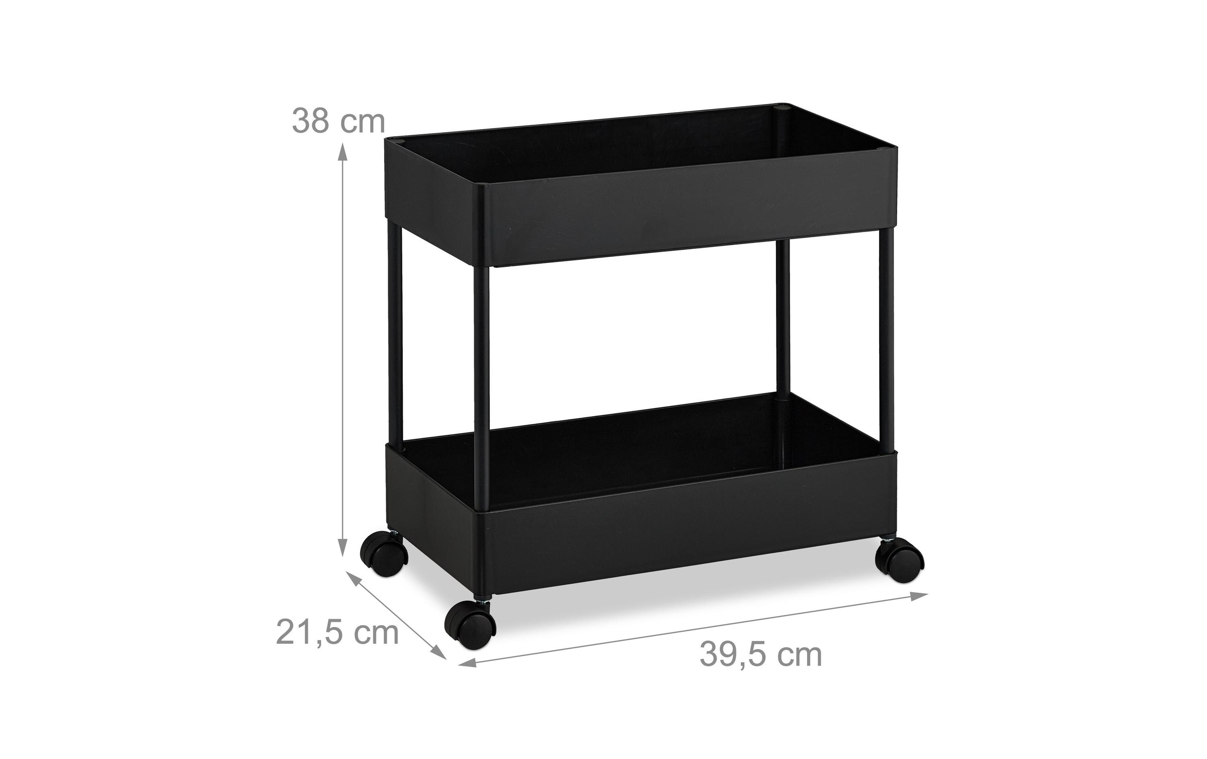 relaxdays Chariot de cuisine »39.5 x 38 x 21,5 cm«