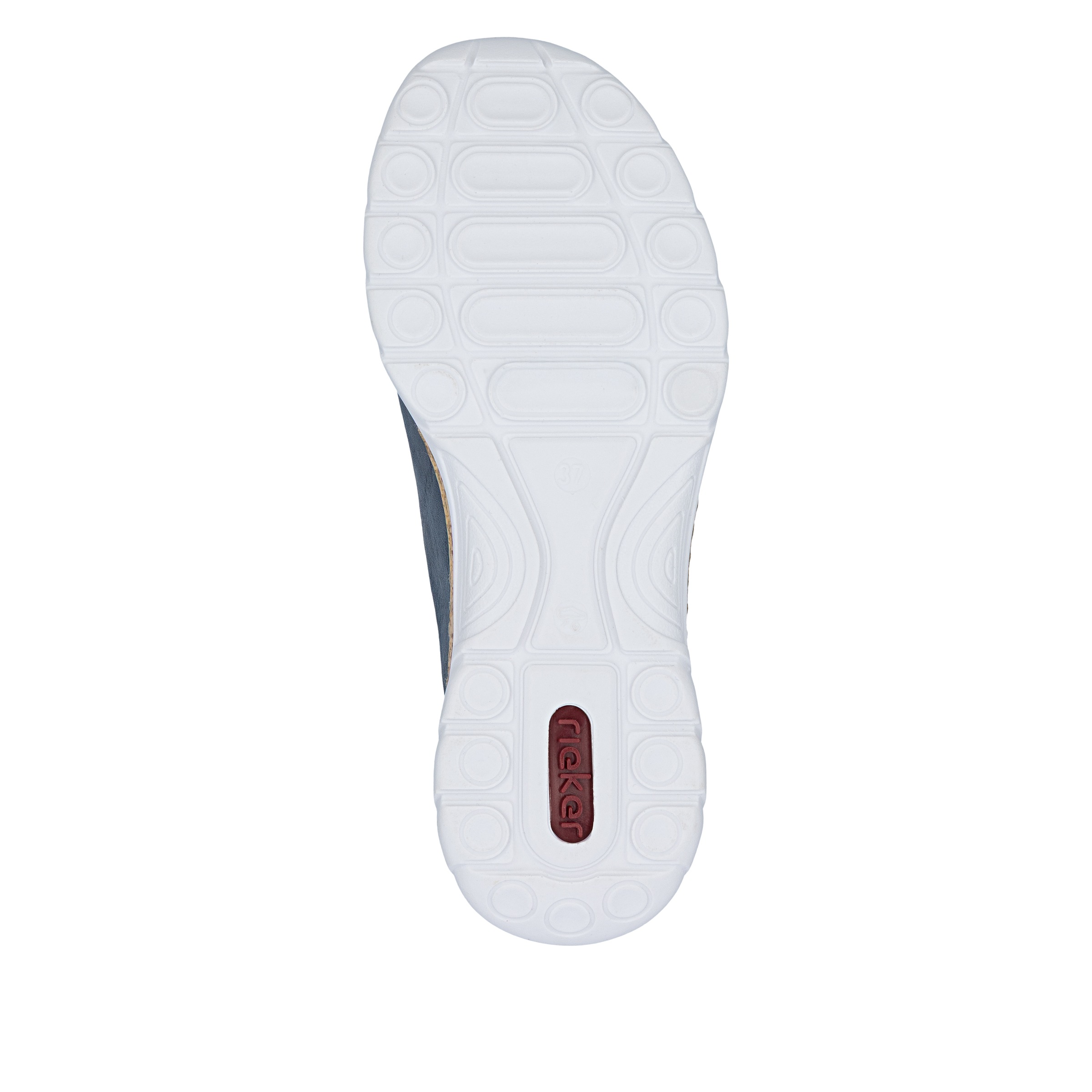 Rieker Slipper  Sneakers slip-on, chaussure à enfiler, chaussure basse avec empiècements stretch colorés