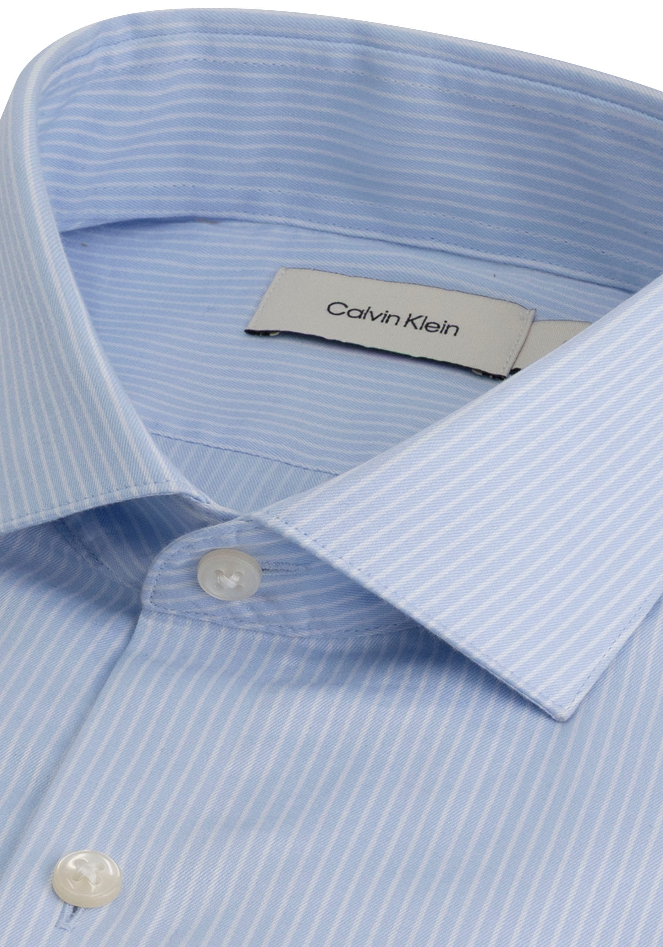 Calvin Klein Chemise d'affaires »SLIM SFT WSHD STR STP« Slim fit mit Knopfleiste