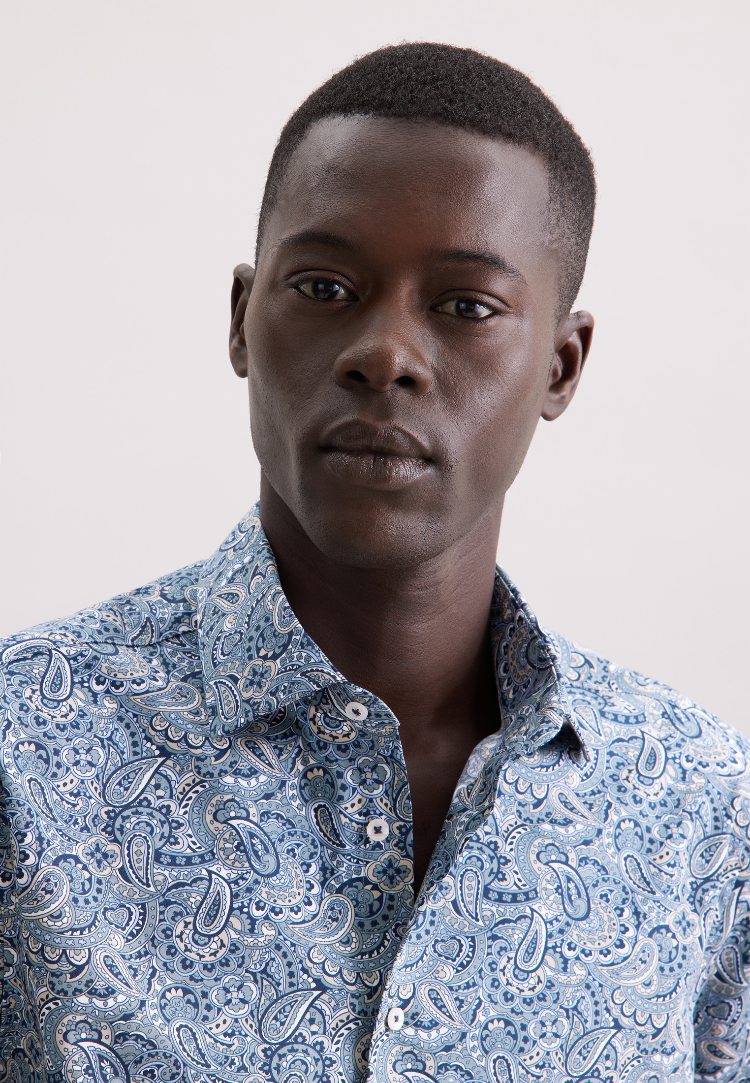 seidensticker Chemise d'affaires »Regular« Regular 1/2 Kentkragen Druck