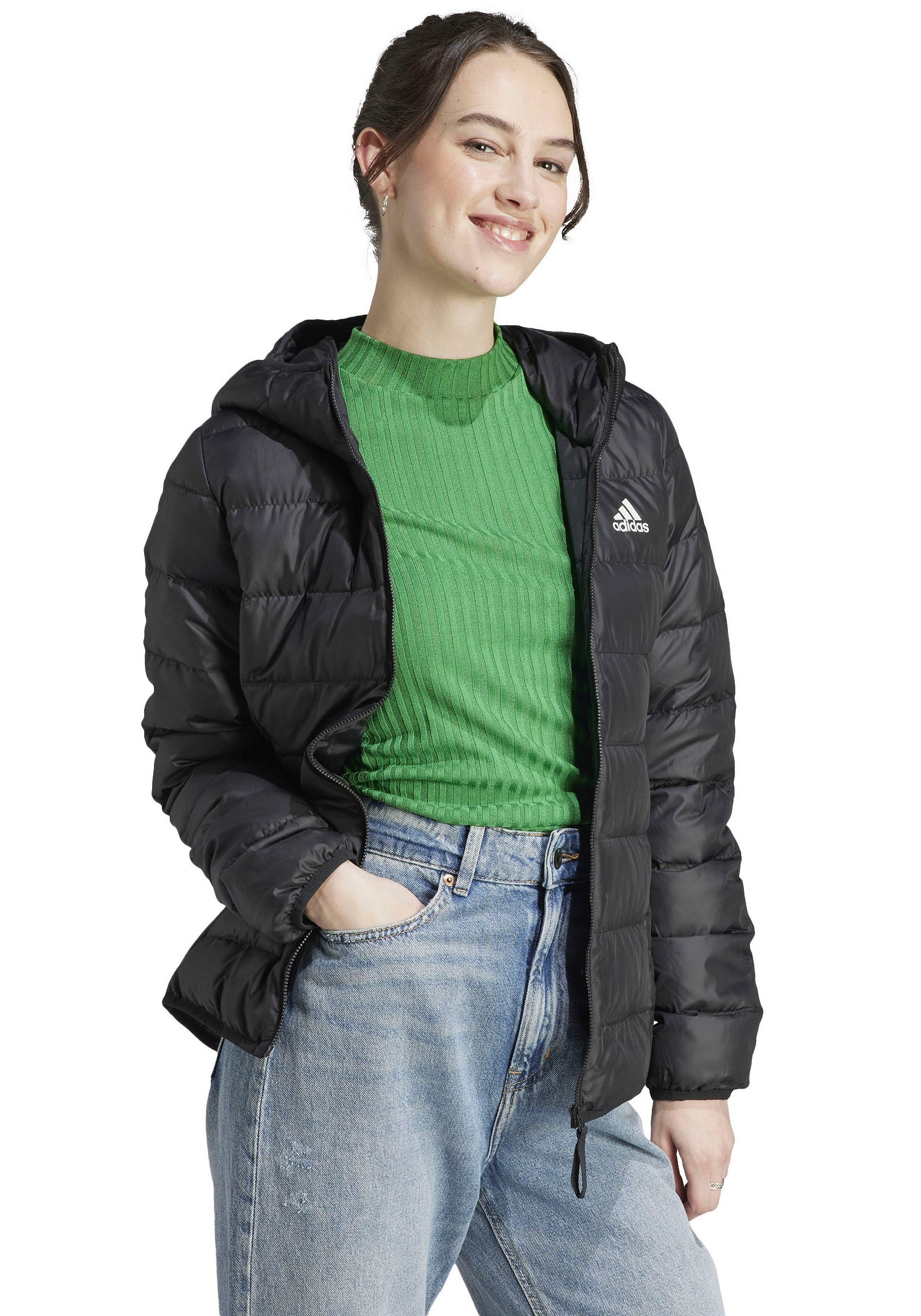 adidas Sportswear Outdoorjacke »W ESS L D HO J«