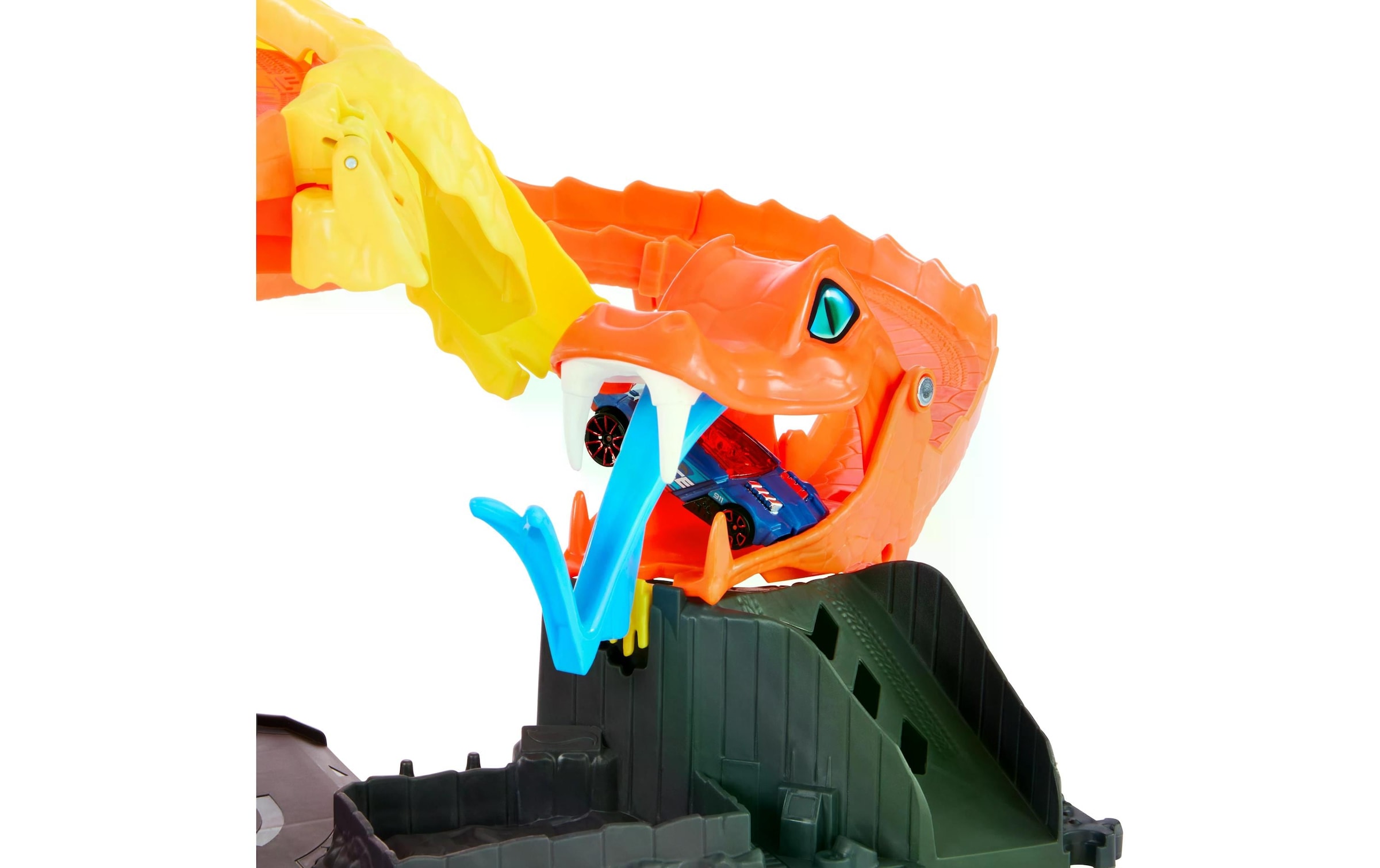 Hot Wheels Jeu de construction »Hot Wheels City Cobra Slam Pizza Attack«