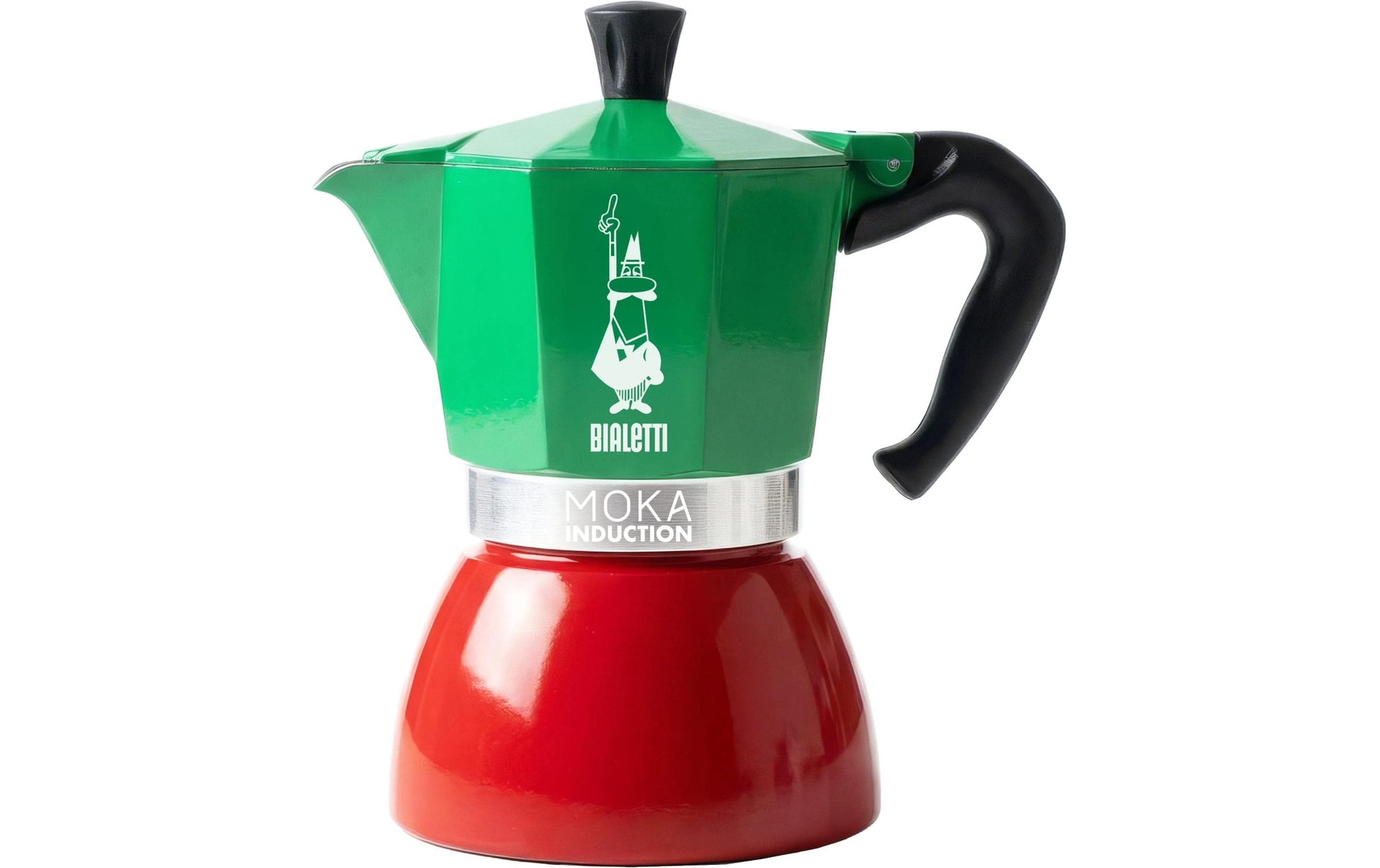 Image of BIALETTI Espressokocher "New Moka, Italia, 6 Tassen"
