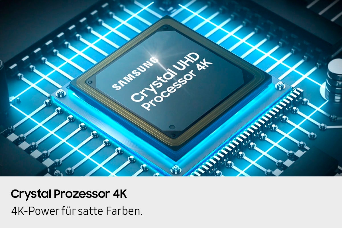 Samsung Téléviseur LED »GU43U7099FU« 108 cm/43 Crystal UHD, Q-Symphony, Dolby Surround Sound, Triple Tuner, Smart-Hub