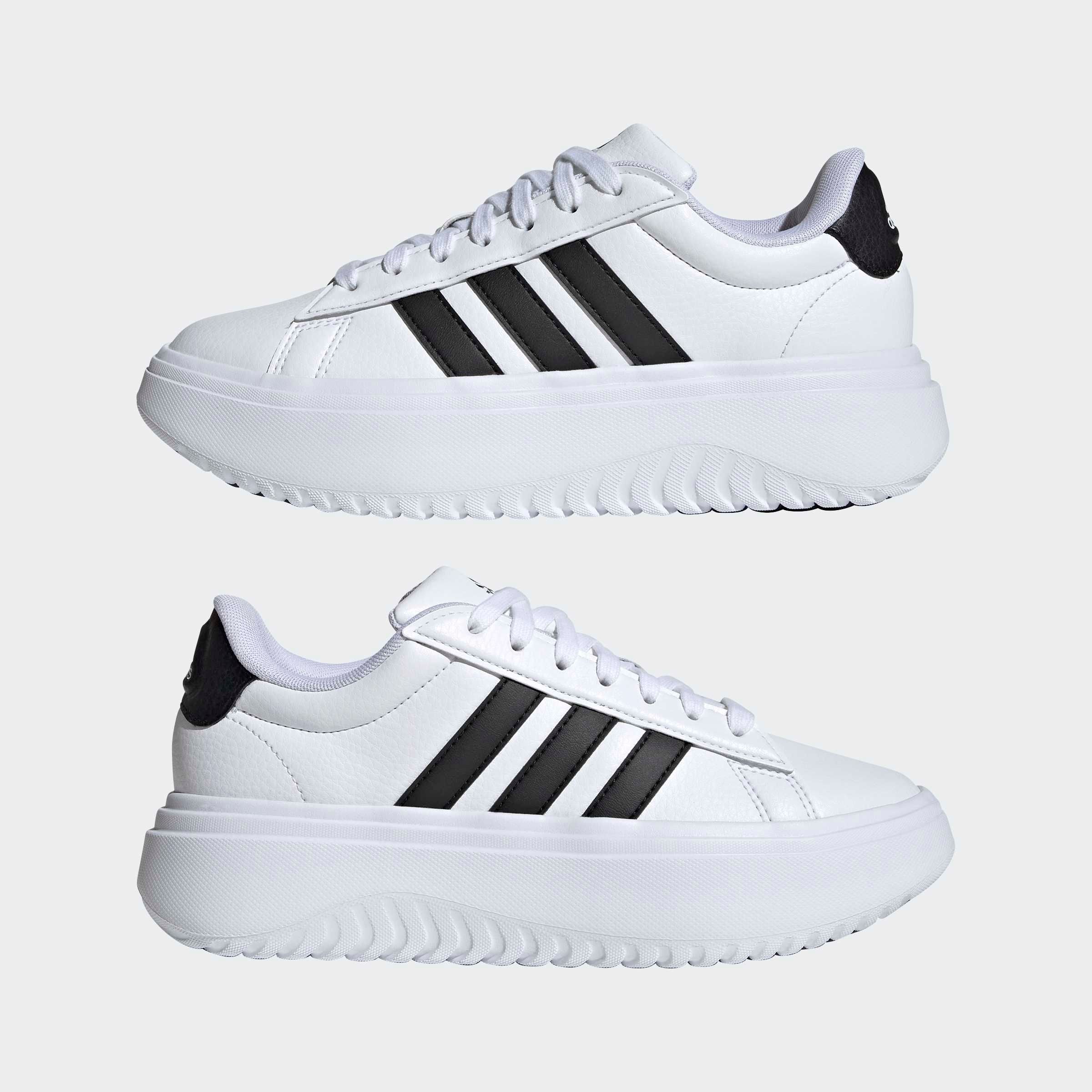 adidas Sportswear Sneaker »GRAND COURT PLATFORM«, Design auf den Spuren des adidas Superstar