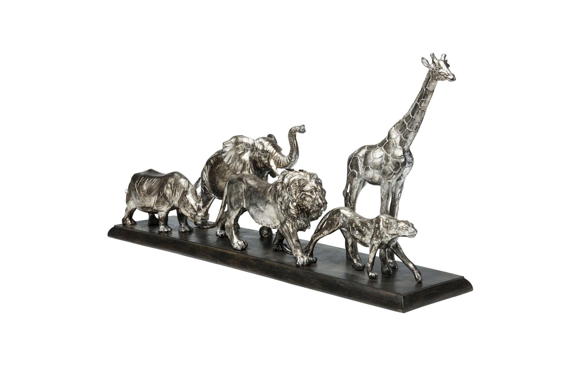 Image of Kare Design Dekofigur "Animal Journey Silber"