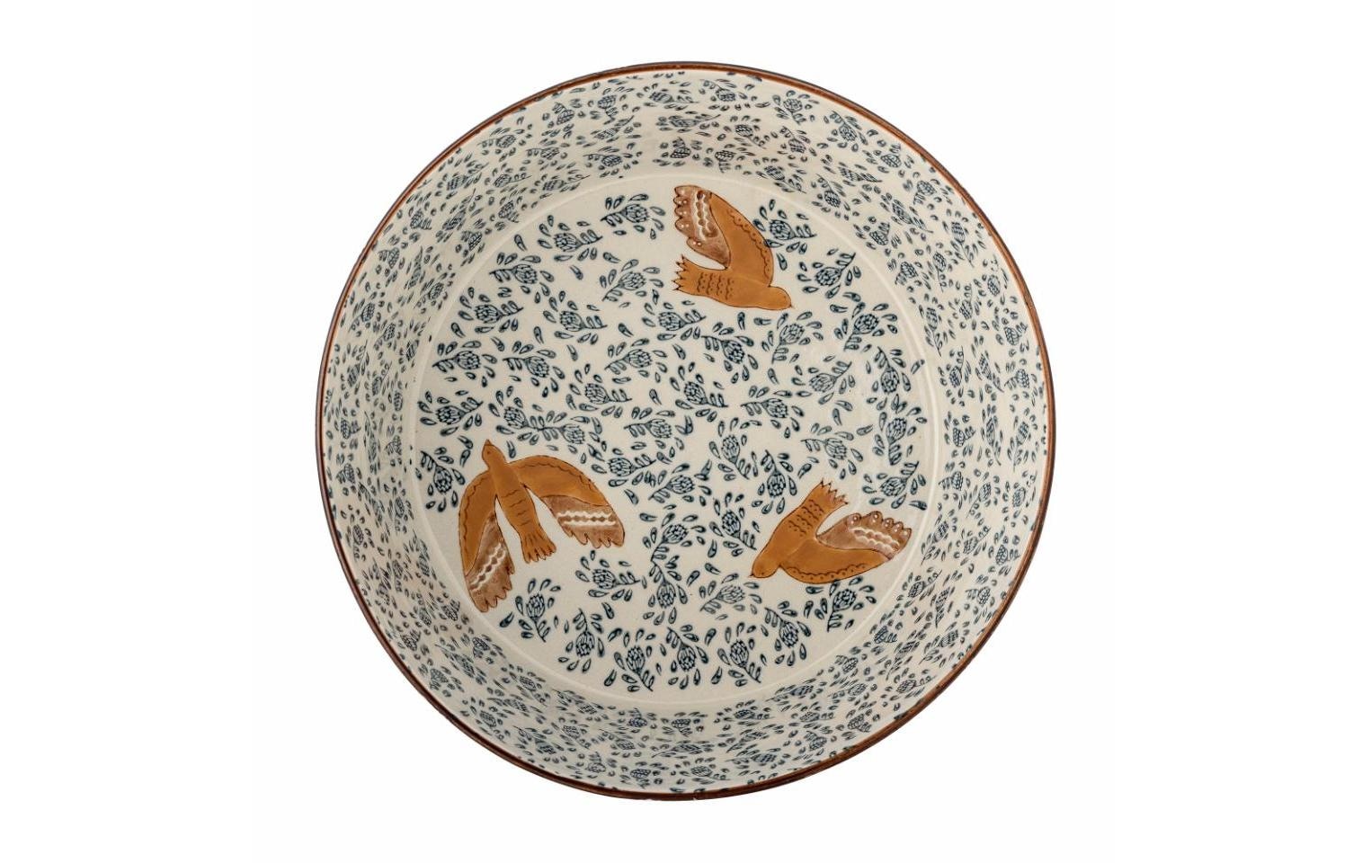 Bloomingville Coupe à dessert »Hezha, Steinzeug, 28 cm« 1