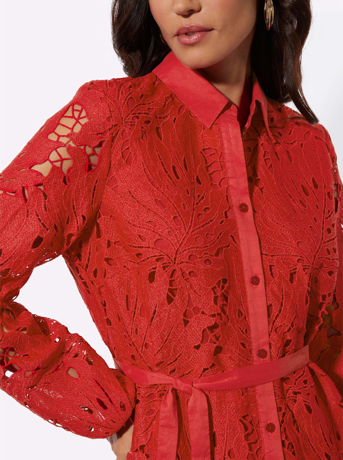 creation L Spitzenbluse
