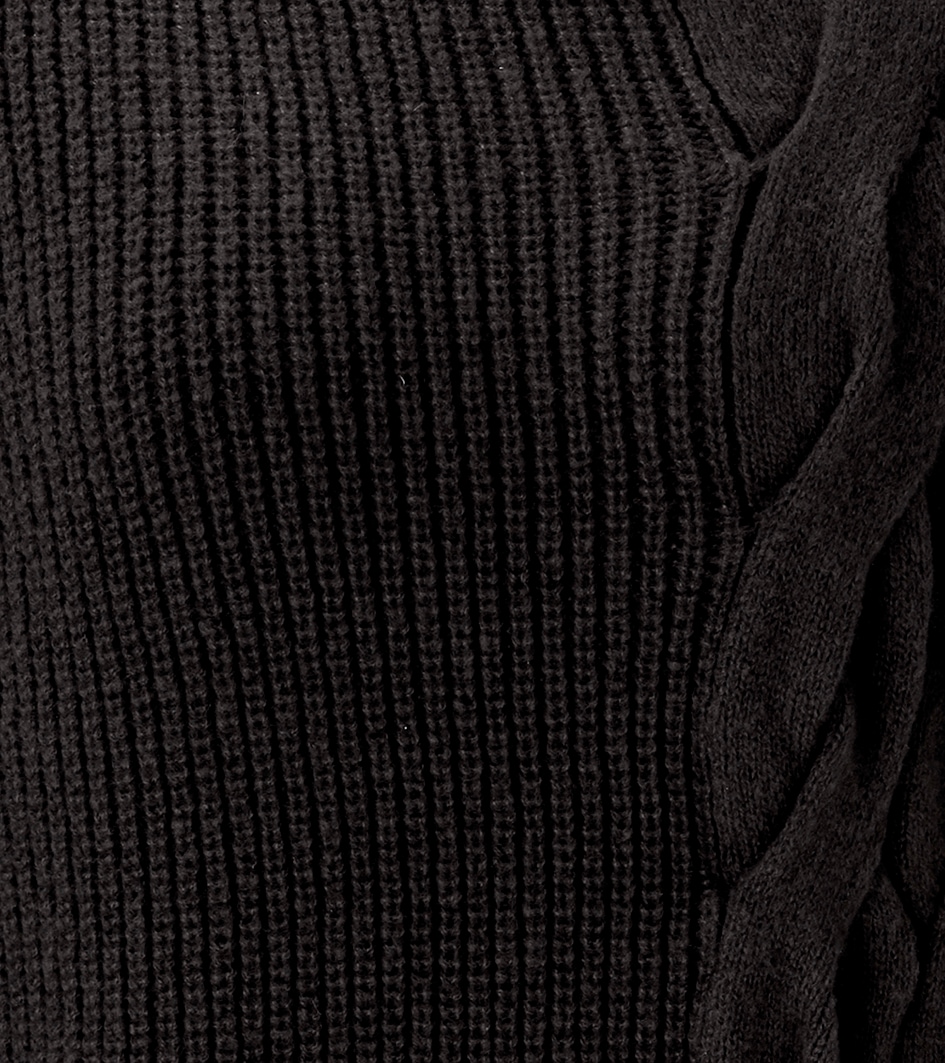 Aniston CASUAL Strickpullover mit Zopfmustern verziert - NEUE KOLLEKTION
