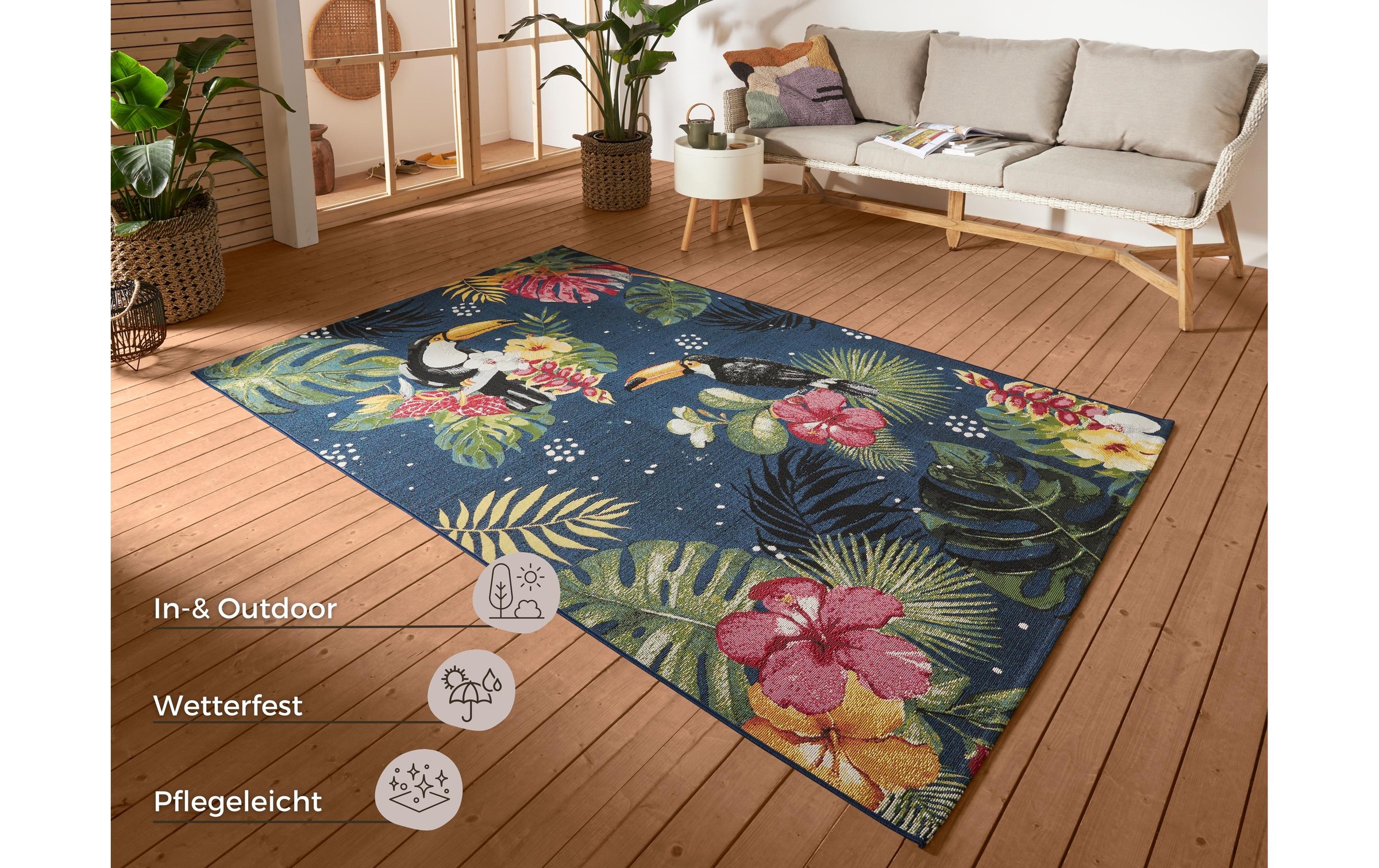 HANSE Home Teppich »Tropical Dream«